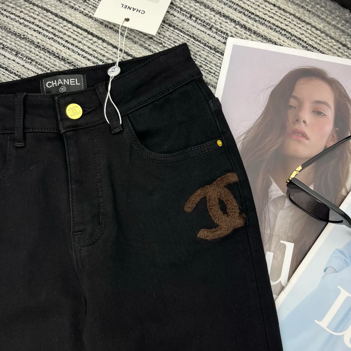 Джинсы Женские Chanel 2151736