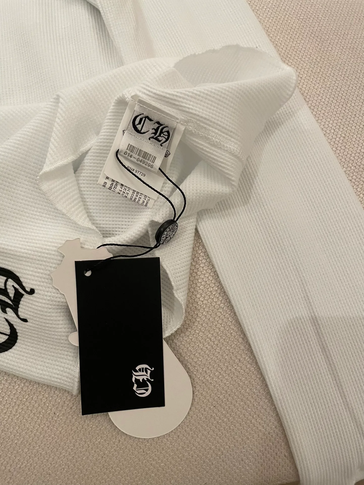 Лонгсливы Женские Chrome Hearts 4876991