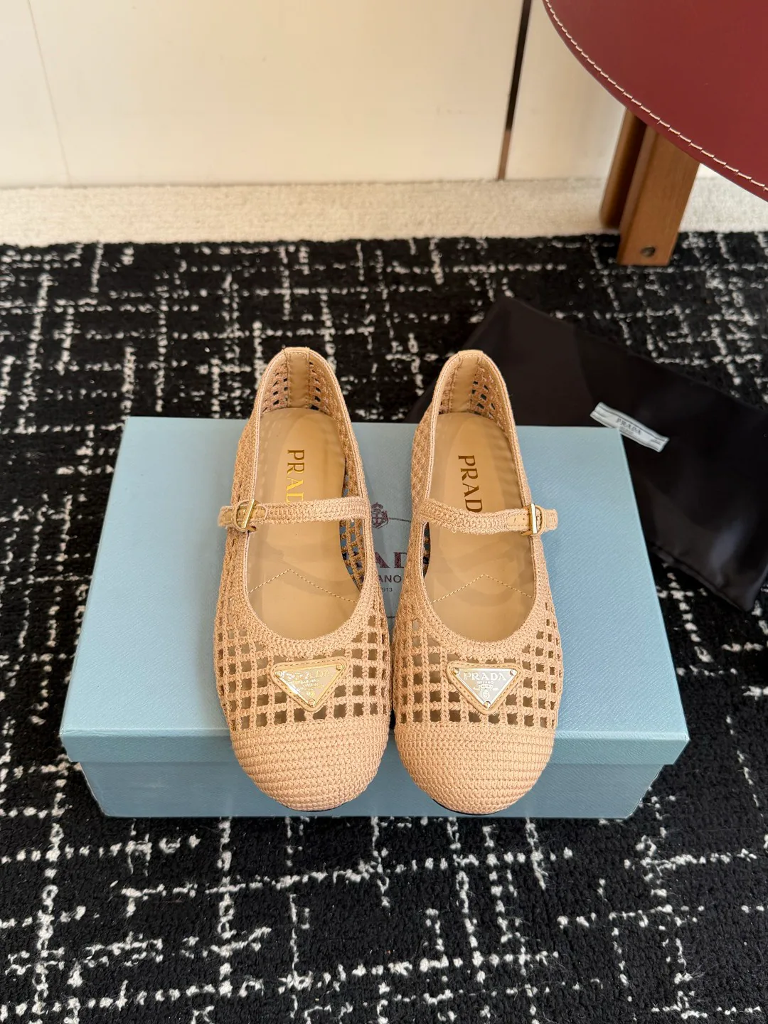Балетки Женские Prada 13748944