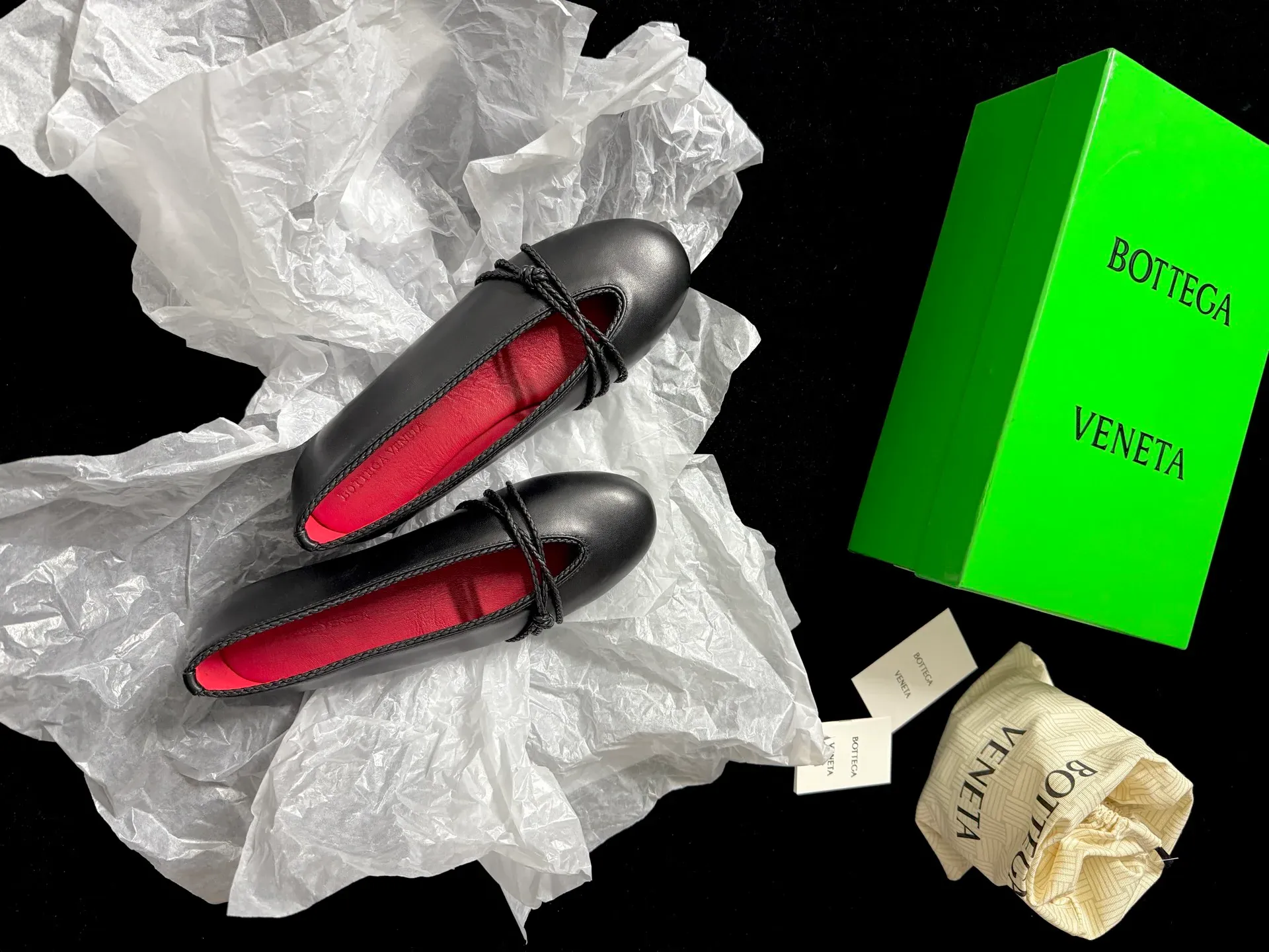 Балетки Женские Bottega Veneta 1587435