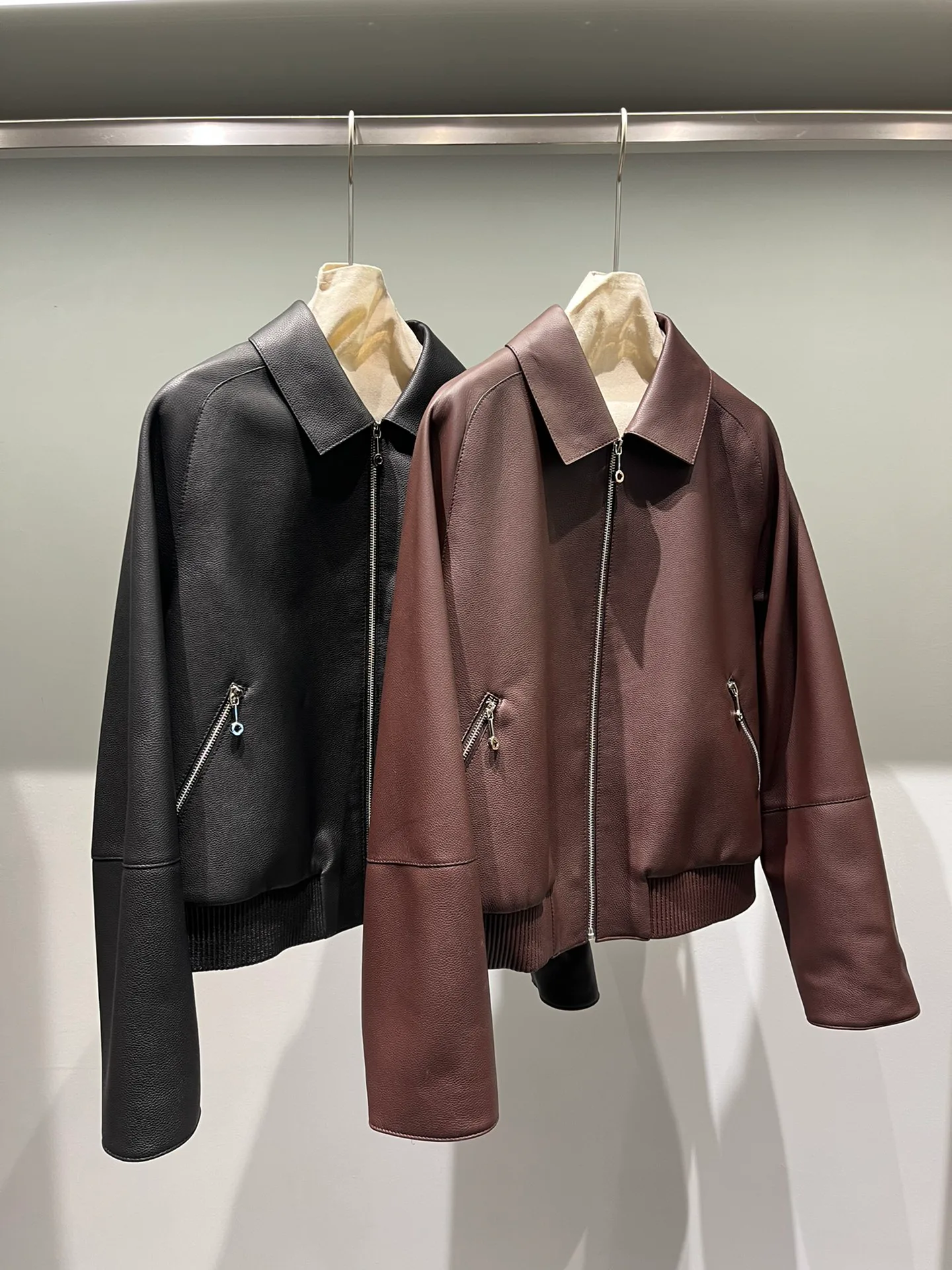 Кожаные Куртки И Дублёнки Женские Hermes 10037662