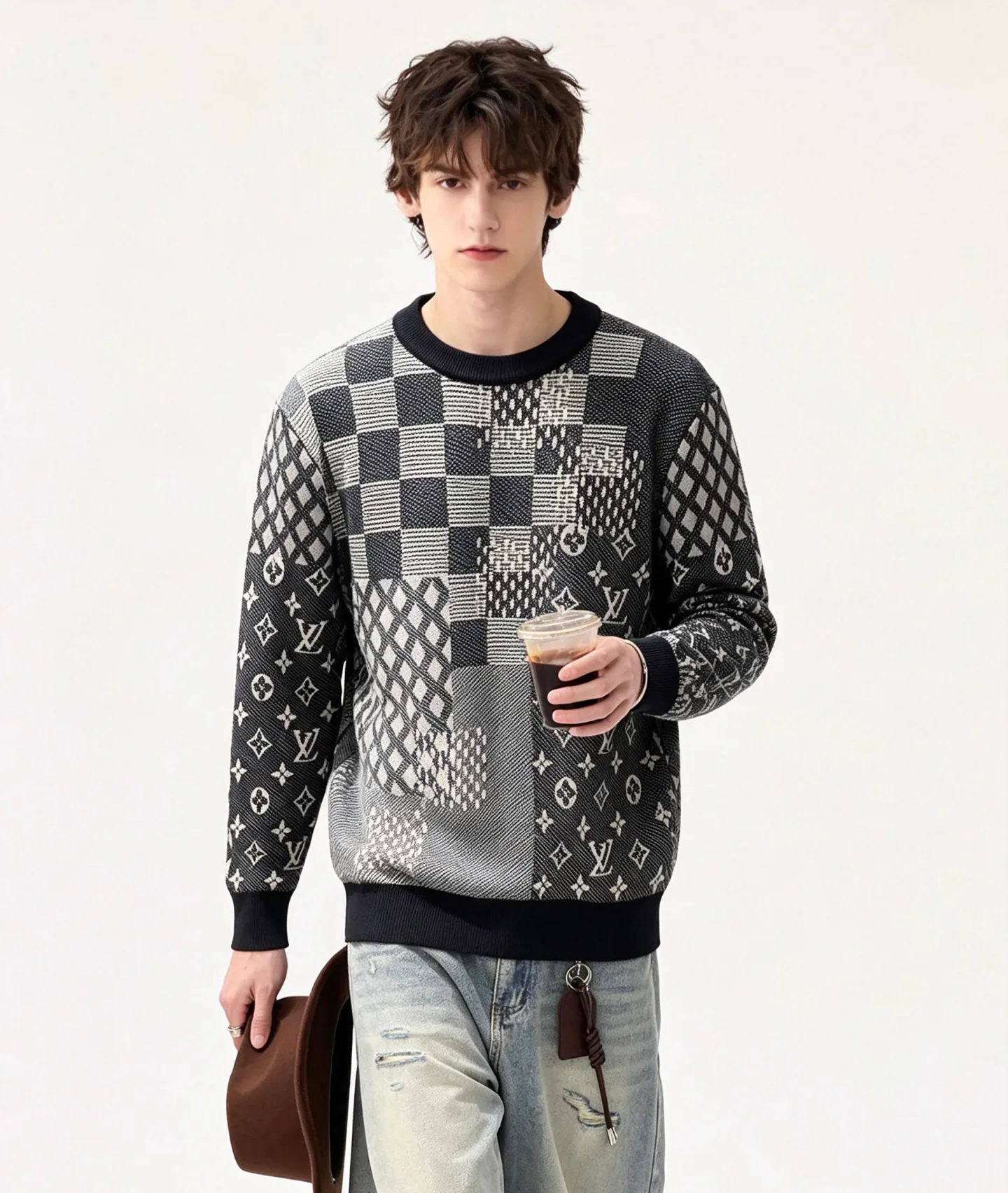 Джемперы И Свитеры Мужские Louis Vuitton 18698834