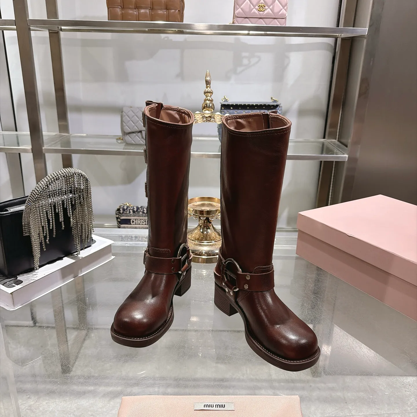 Сапоги Женские Miu Miu 18025421
