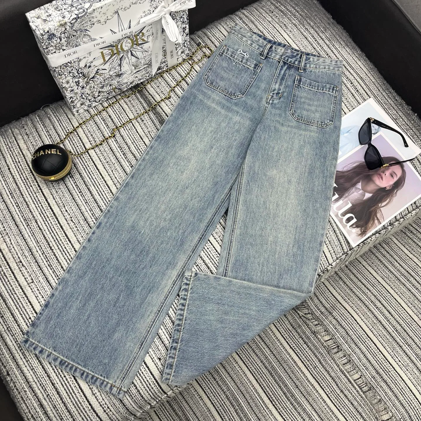 Джинсы Женские Christian Dior 13346899