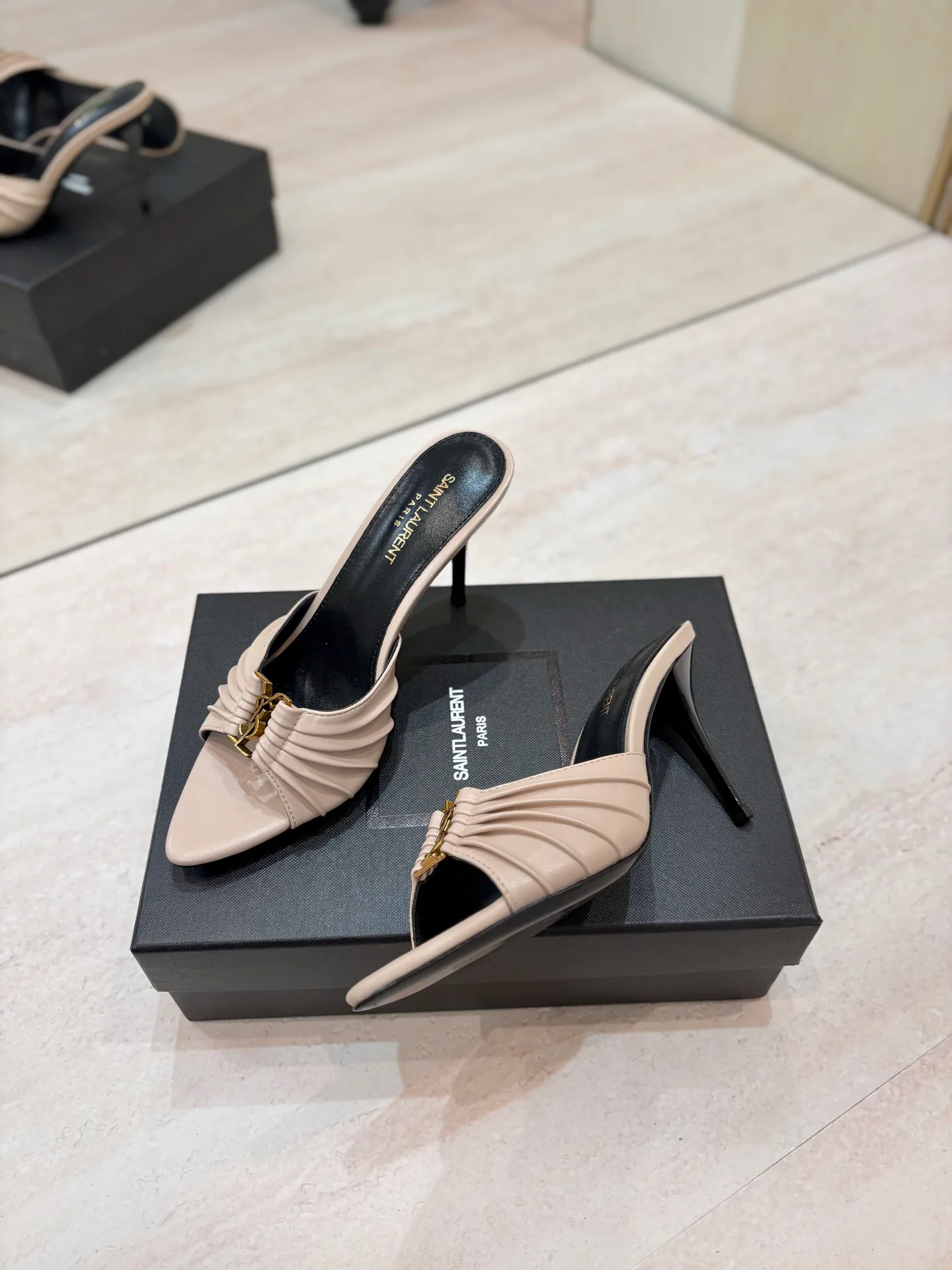 Мюли И Сабо Женские Saint Laurent 17476059