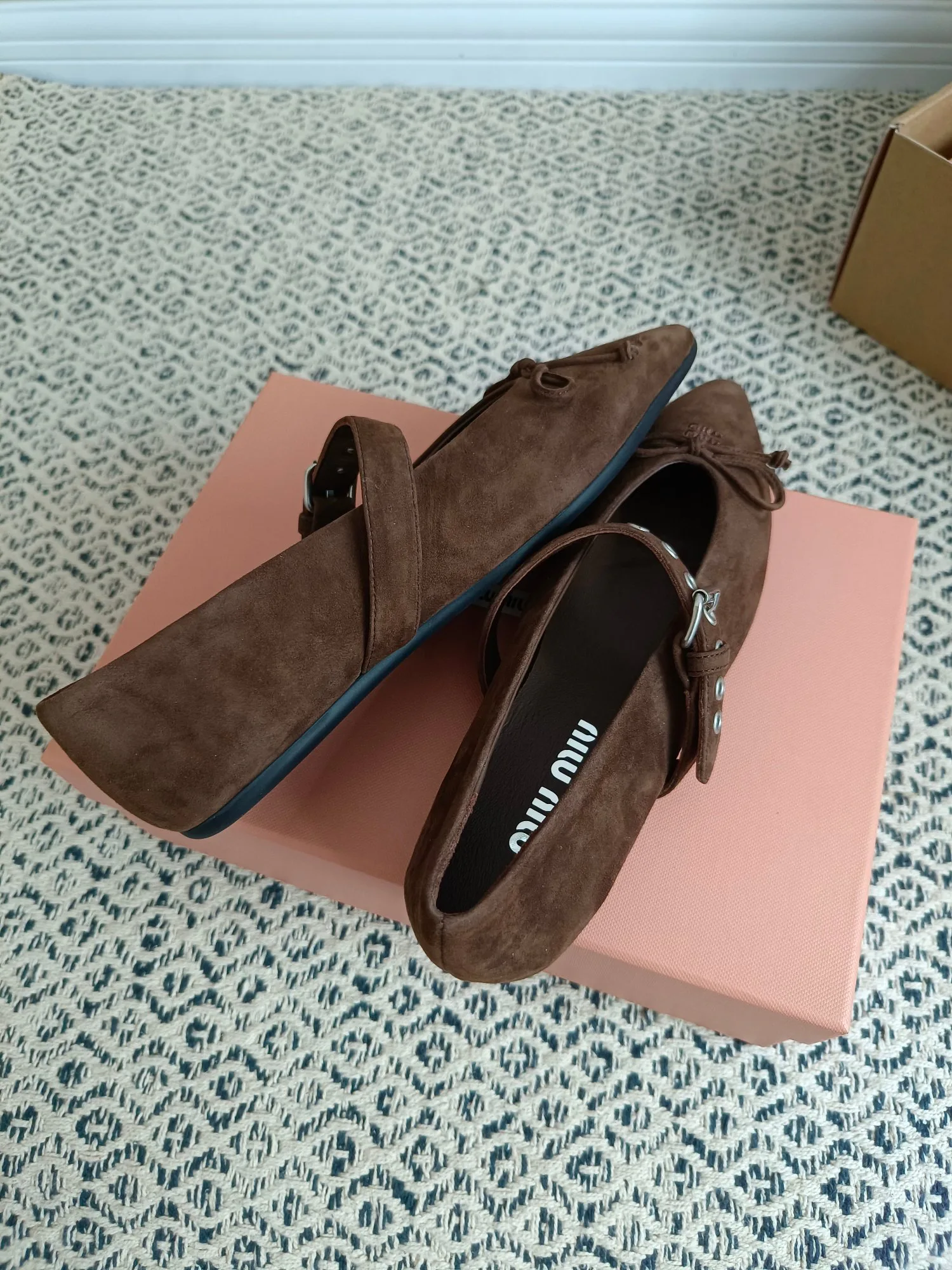 Балетки Женские Miu Miu 19275190