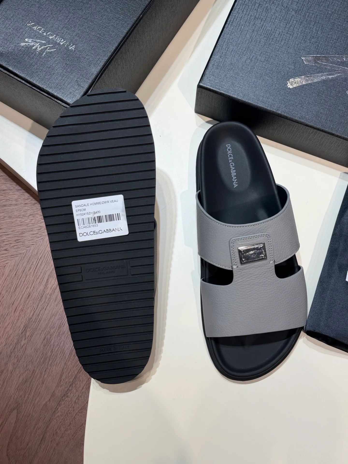 Шлепанцы Мужские Dolce & Gabbana 11511722