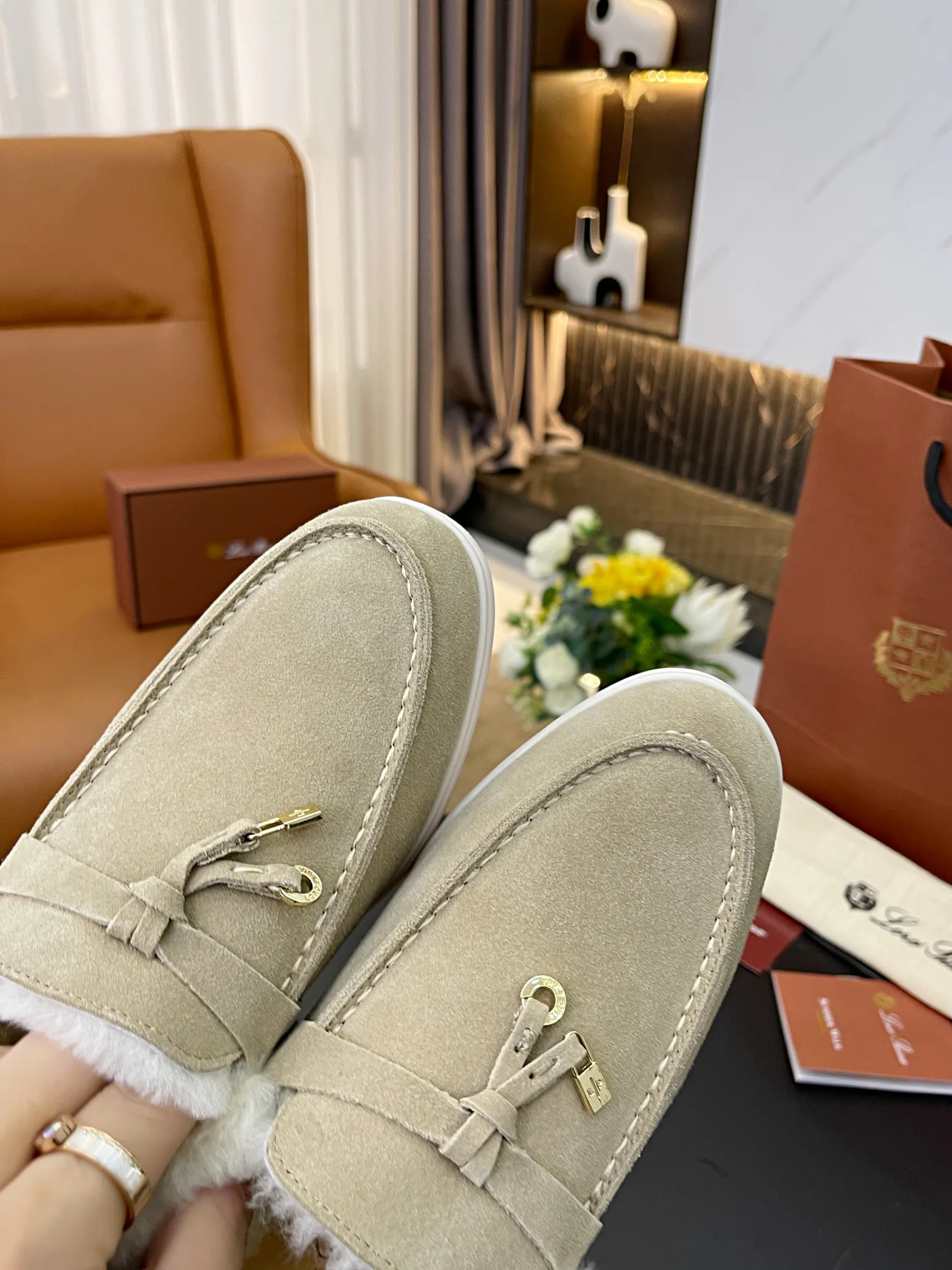 Лоферы И Мокасины Женские Loro Piana 19524901