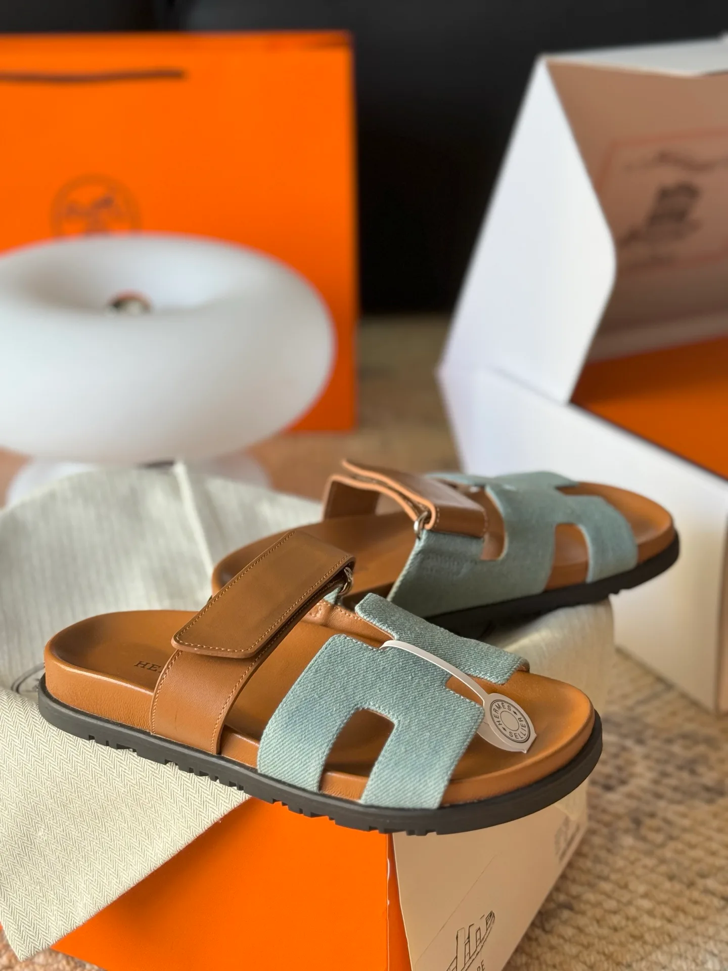 Шлепанцы Женские Hermes 81987