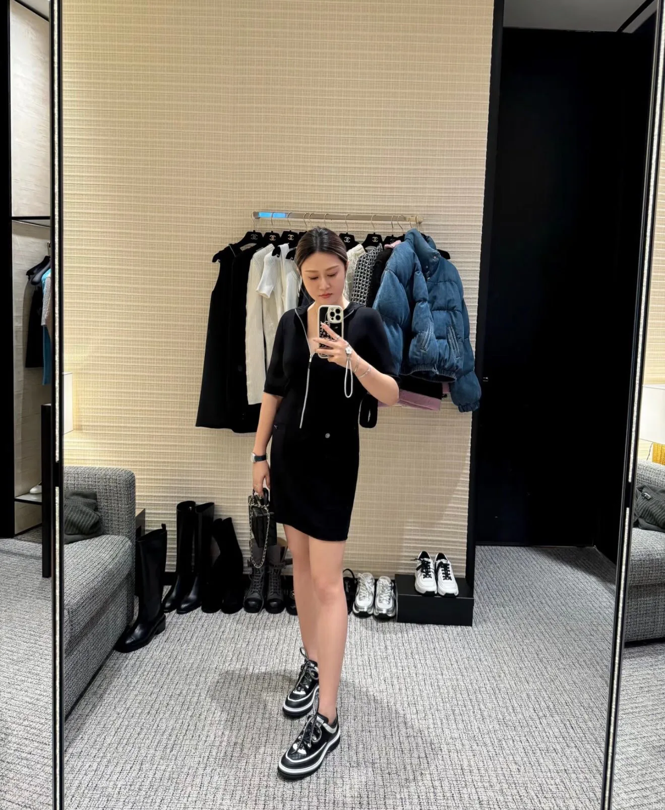 Кроссовки Женские Chanel 21546