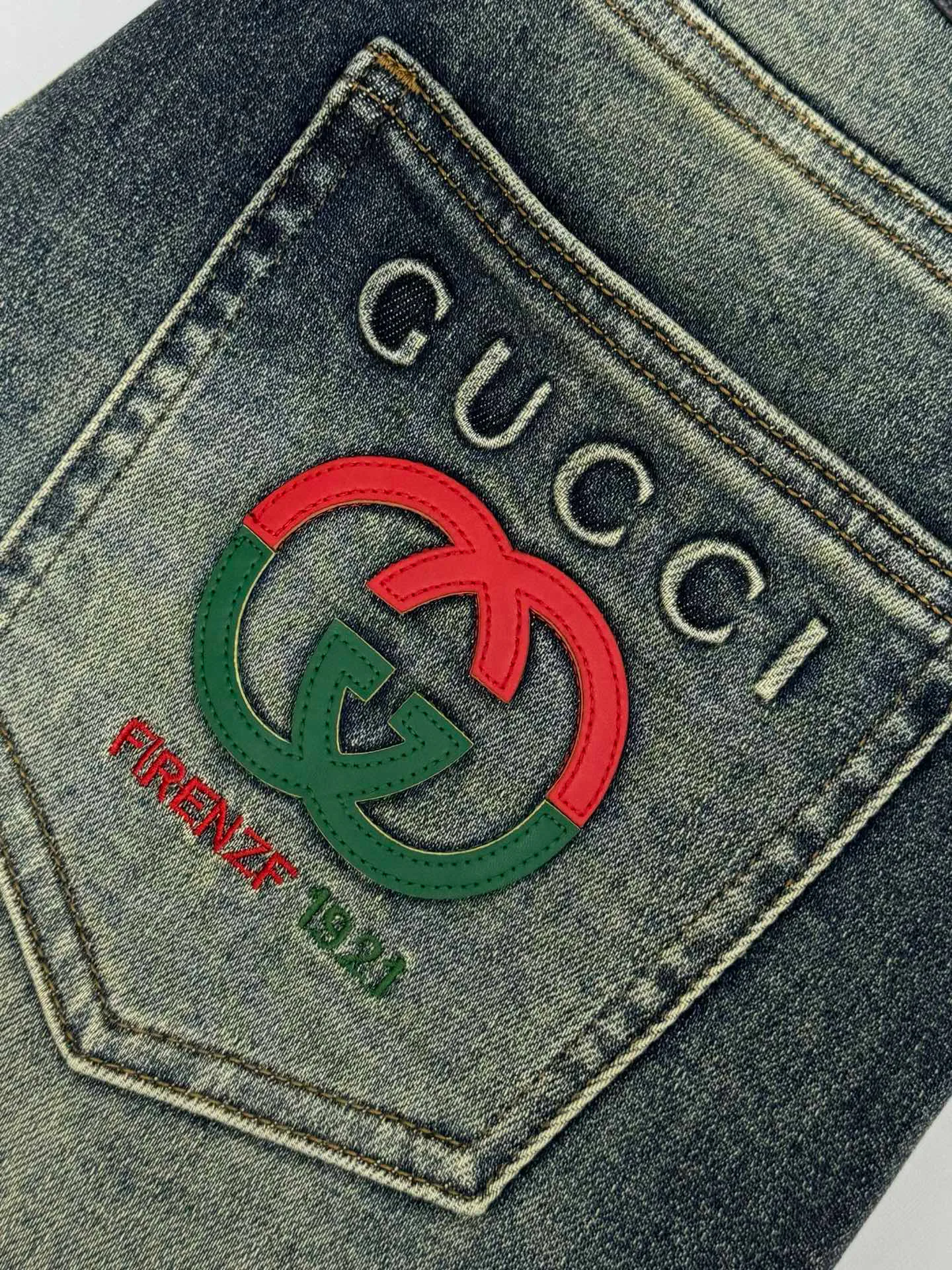 Джинсы Мужские Gucci 18140735