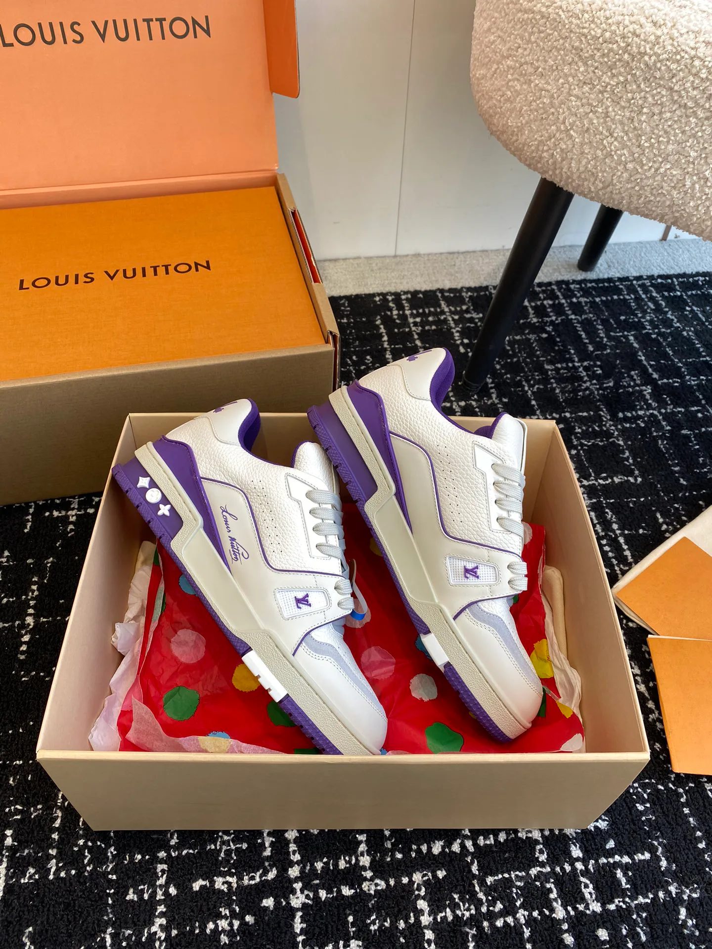Кроссовки Женские Louis Vuitton 5790887