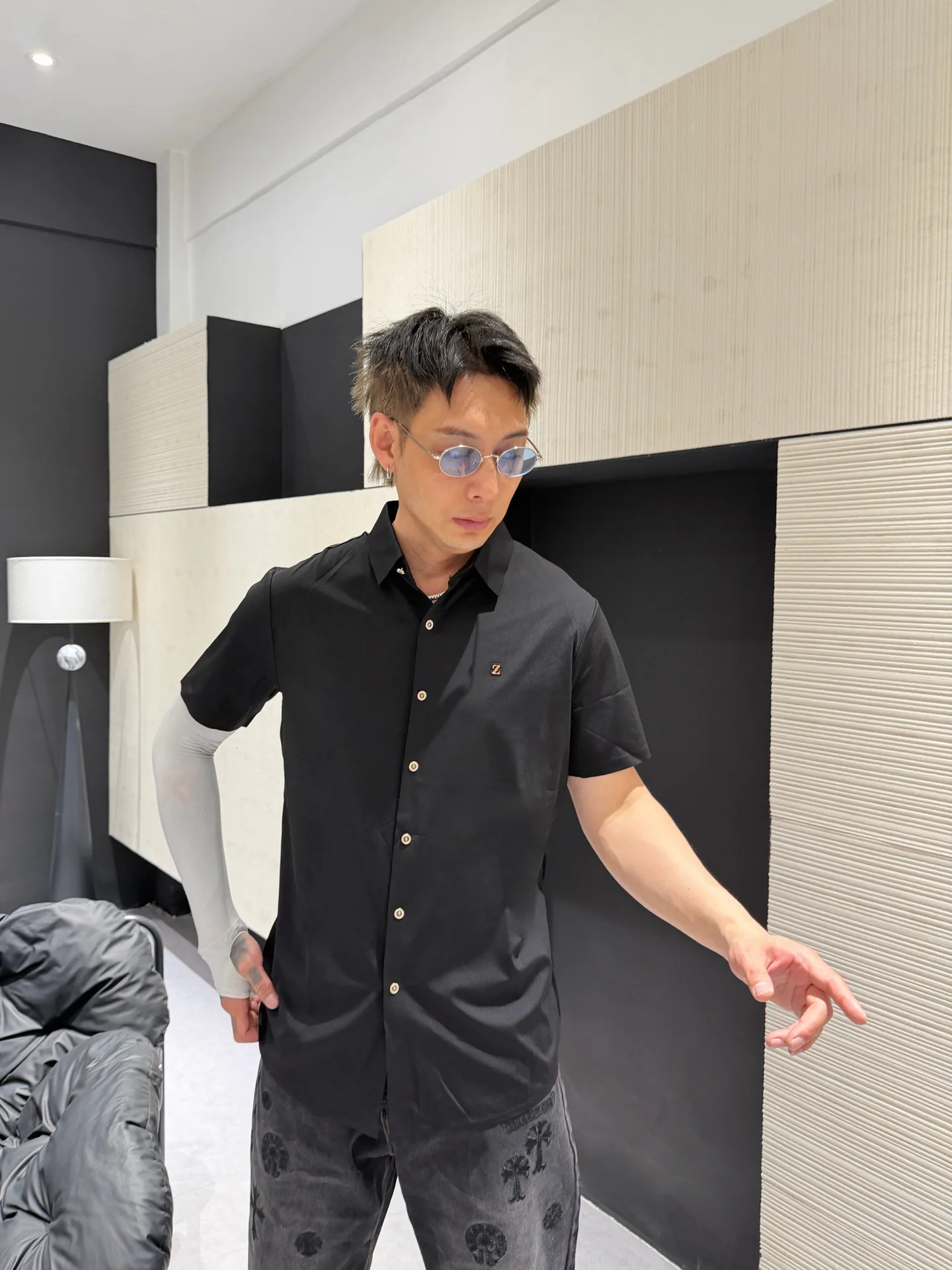 Рубашки Мужские Zegna 17037393