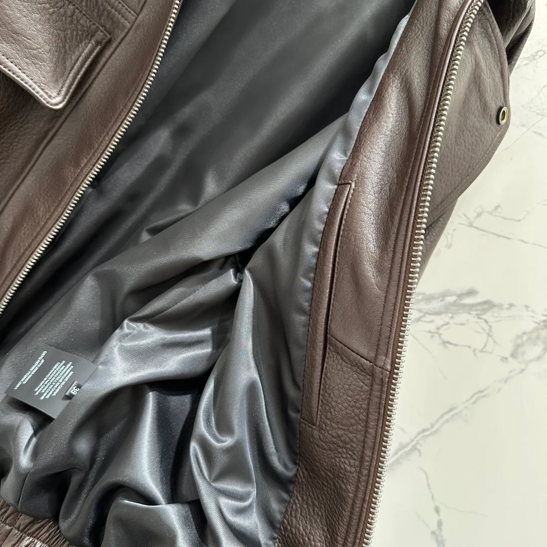 Кожаные Куртки И Дублёнки Женские Saint Laurent 11544786