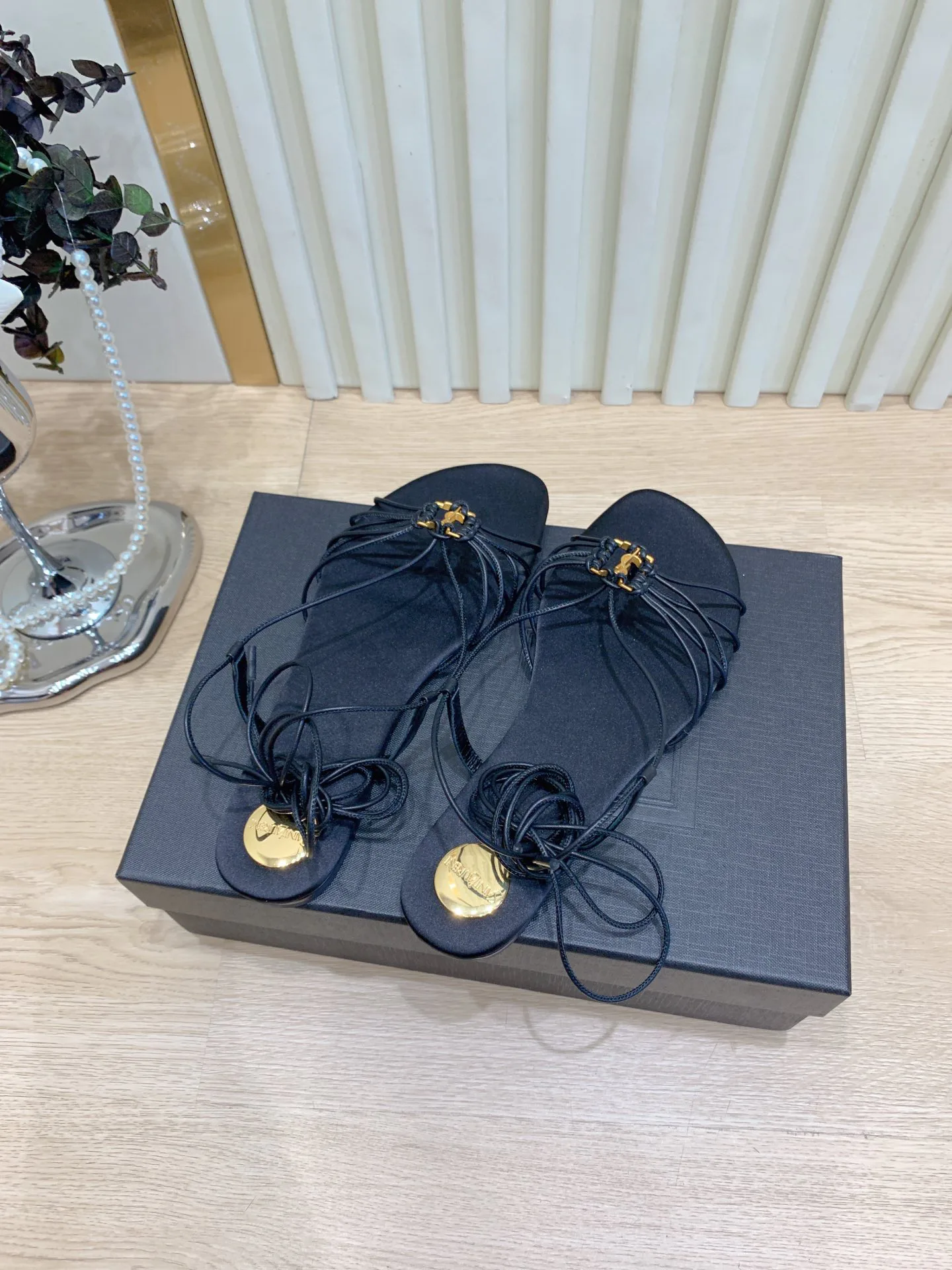 Сандалии Женские Saint Laurent 4511899