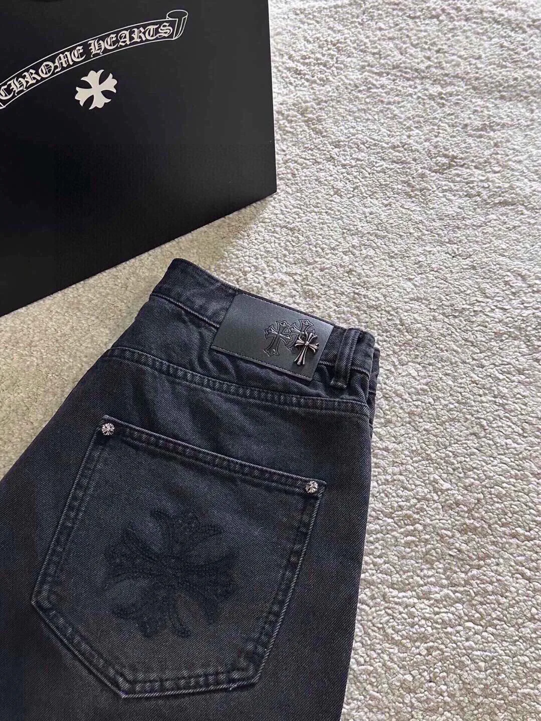 Джинсы Мужские Chrome Hearts 928692