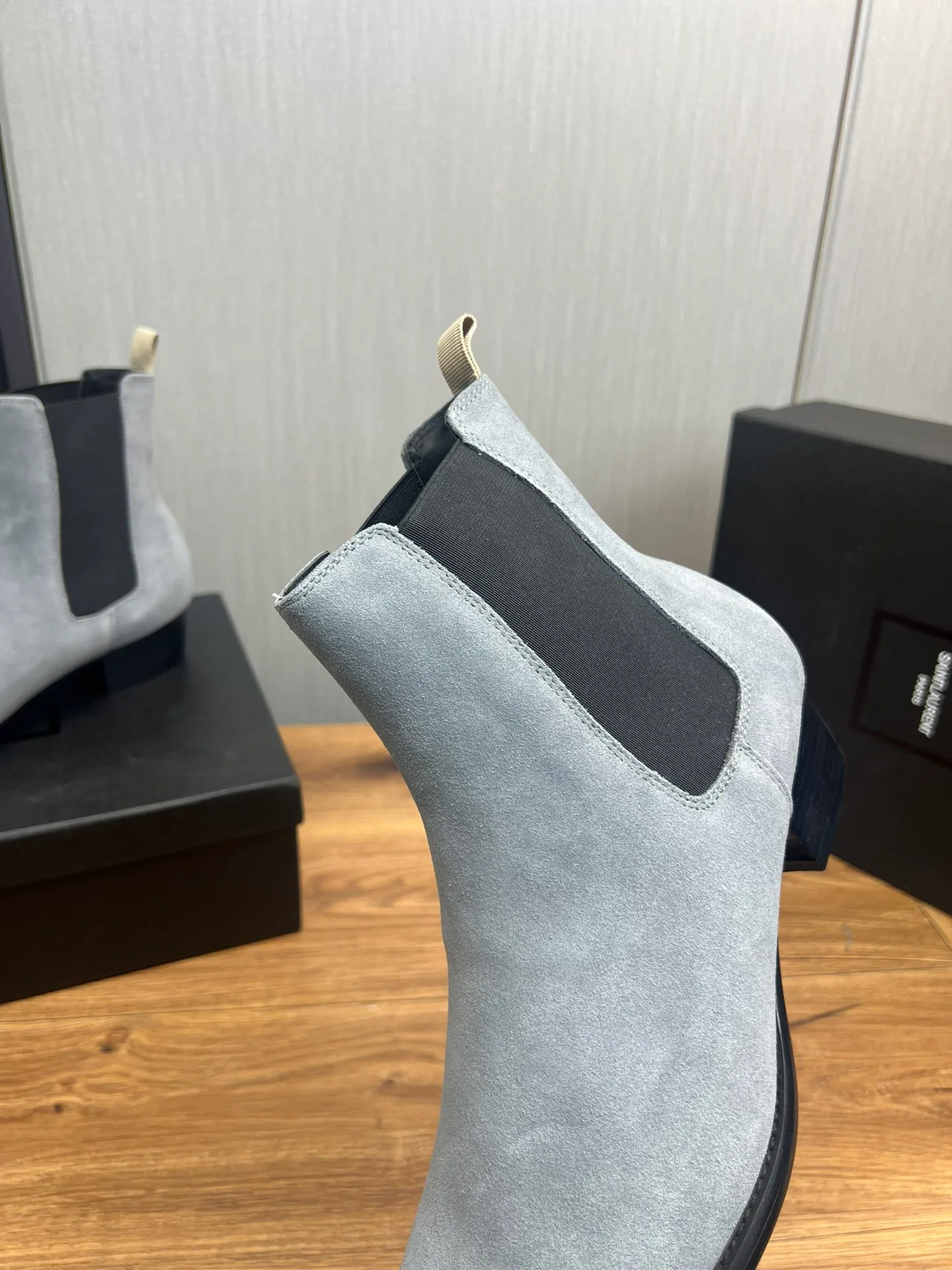 Ботинки Мужские Saint Laurent 1261420