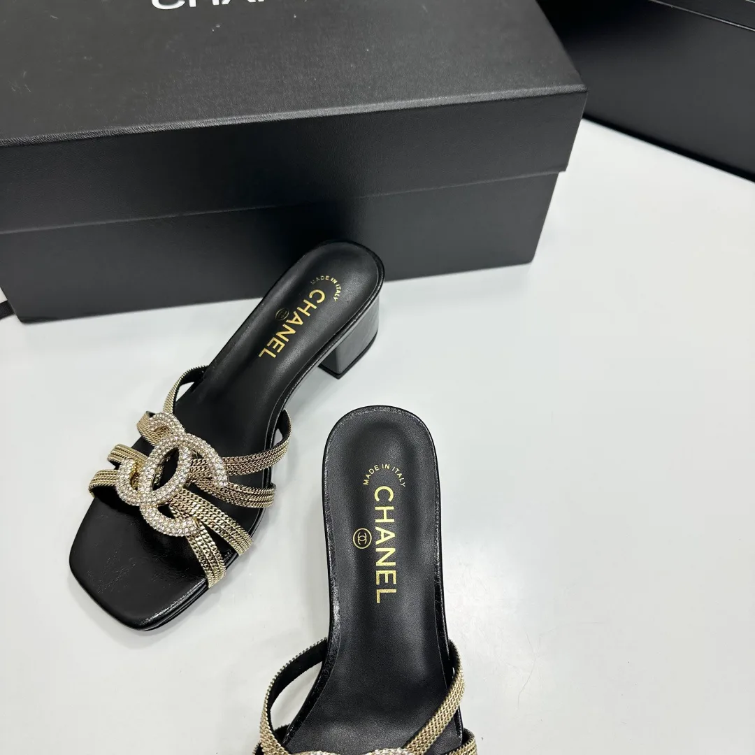Босоножки Женские Chanel 9651902