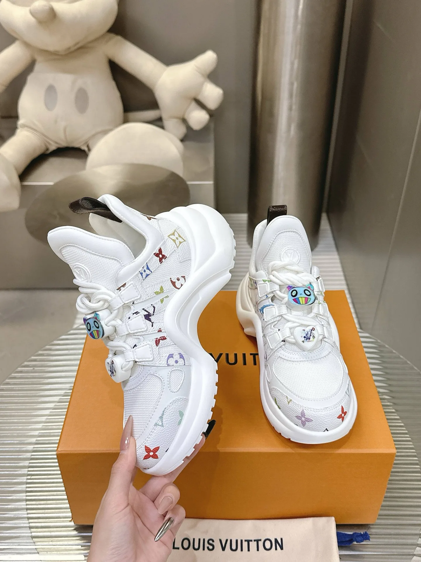 Кроссовки Женские Louis Vuitton 10060943