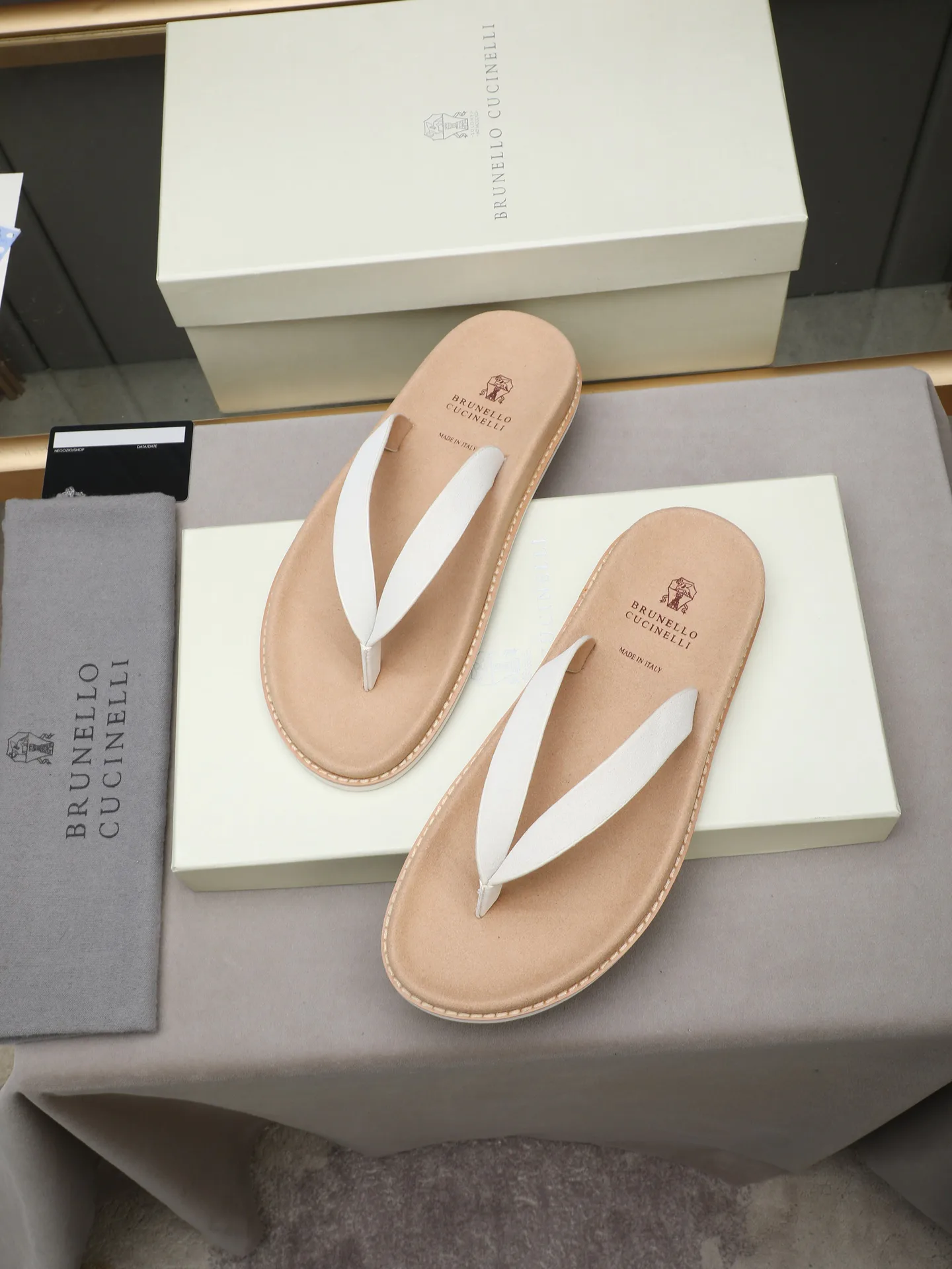 Шлепанцы Мужские Brunello Cucinelli 6062756