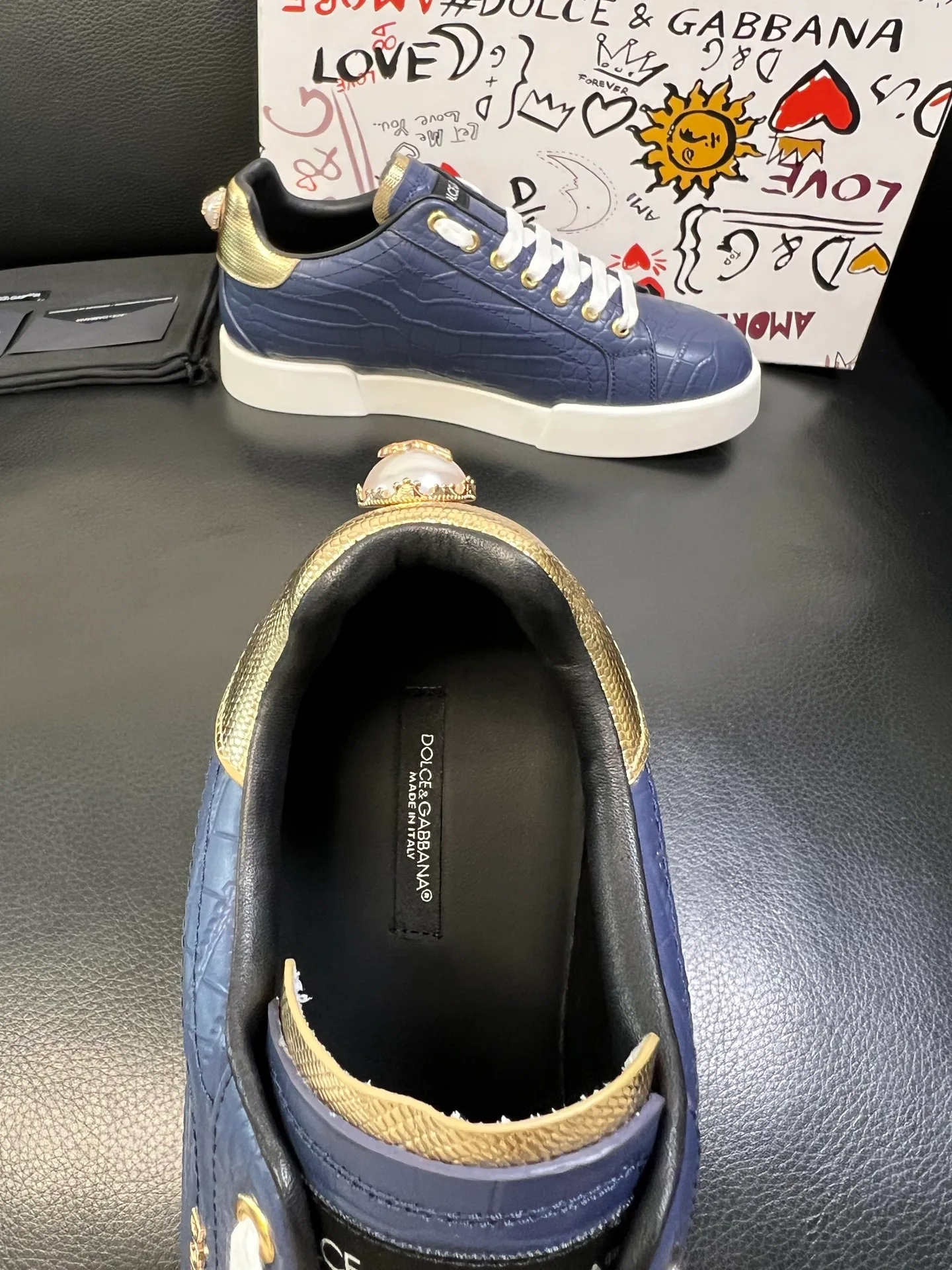 Кроссовки Мужские Dolce & Gabbana 163137