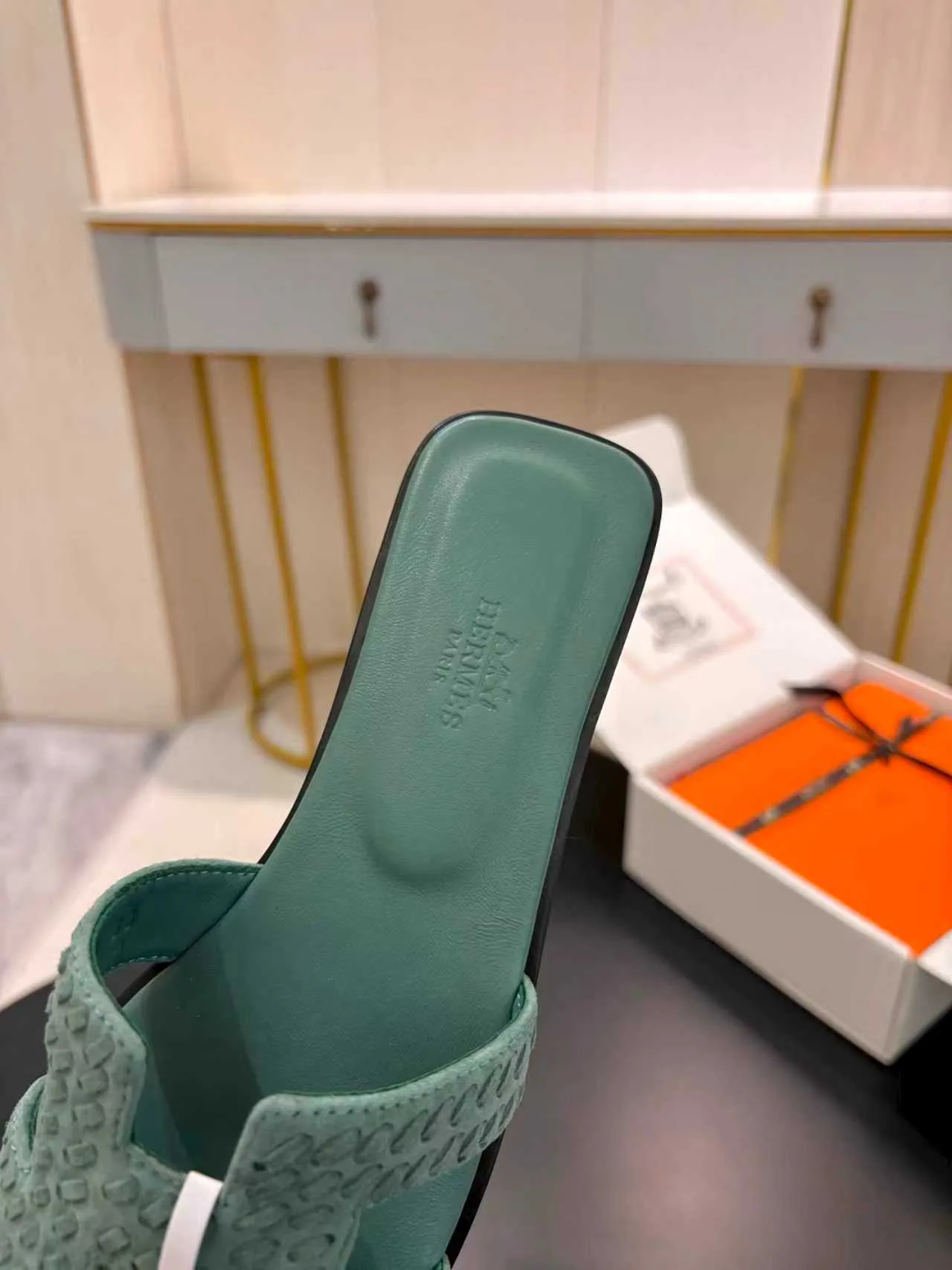 Шлепанцы Женские Hermes 735230