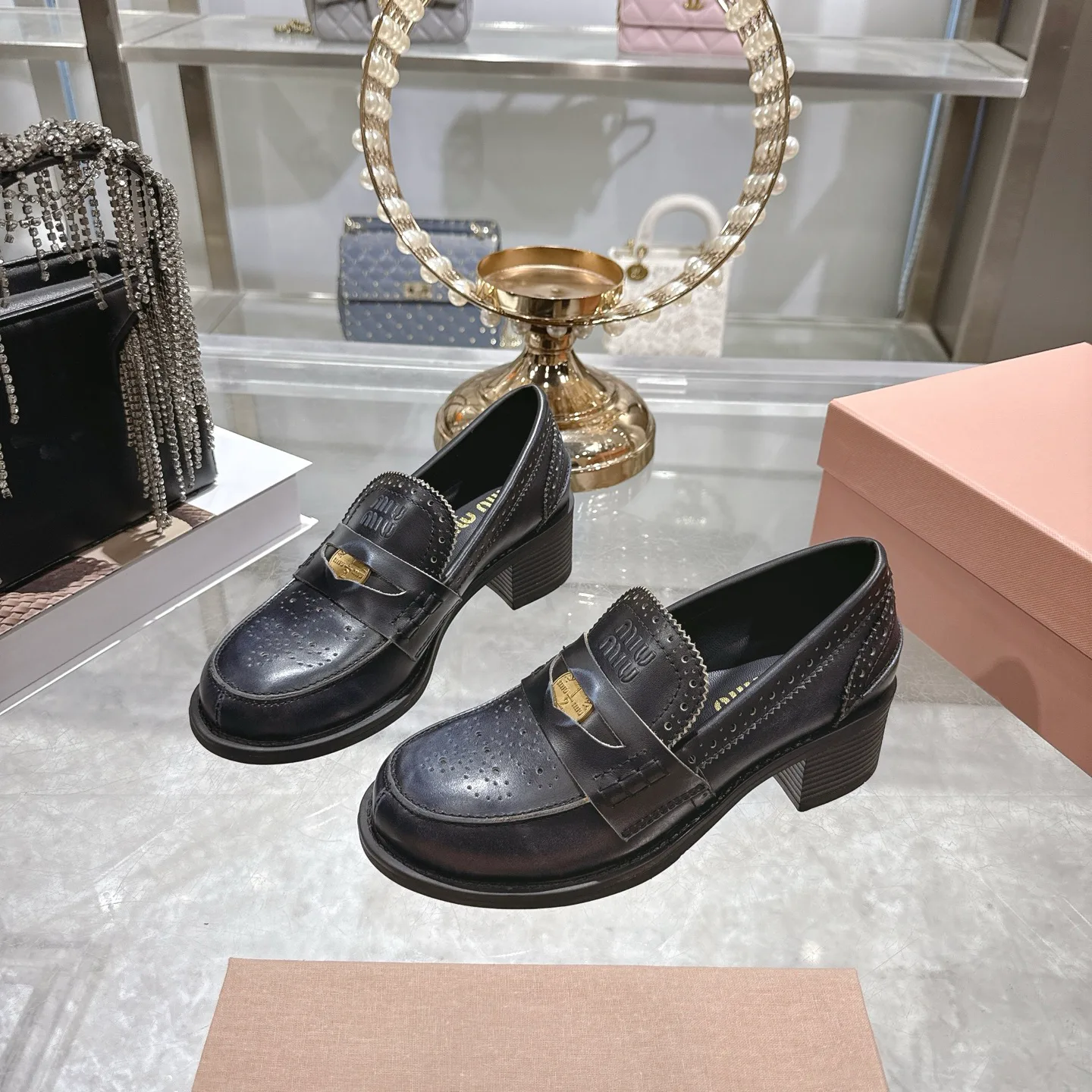 Лоферы И Мокасины Женские Miu Miu 397867