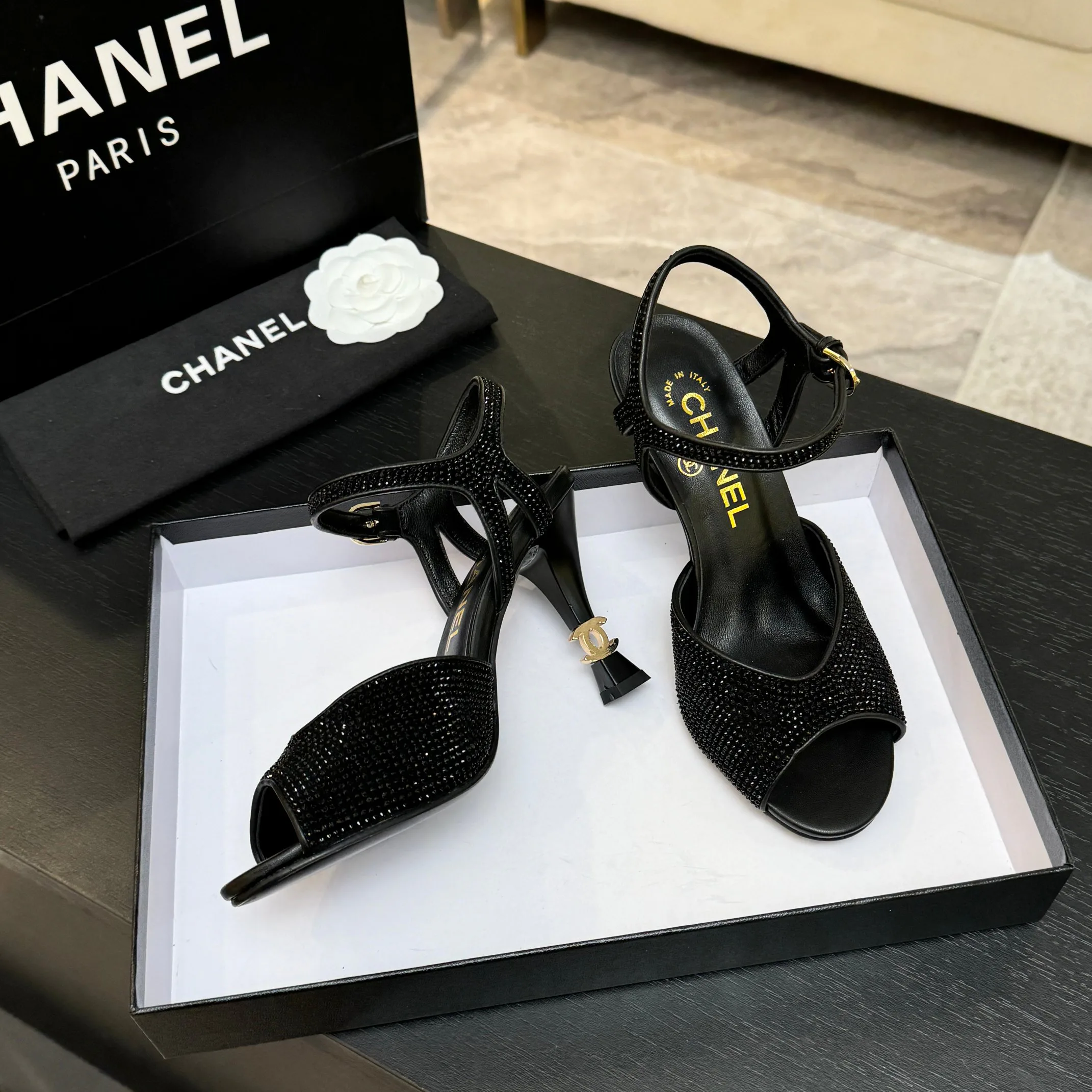 Босоножки Женские Chanel 1090989