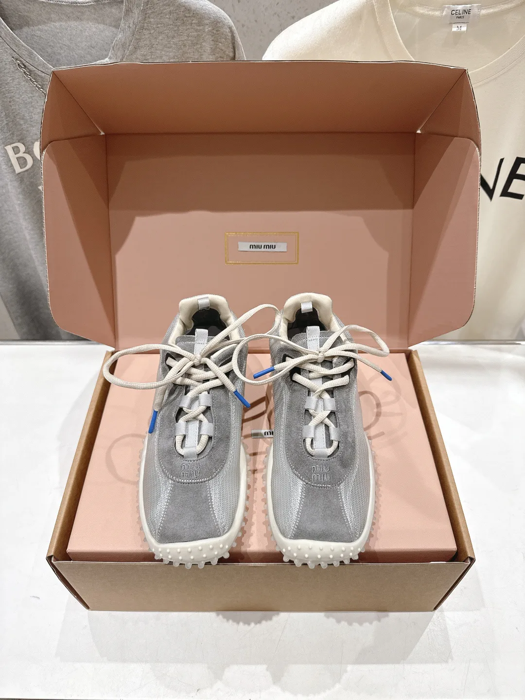 Кроссовки Женские Miu Miu 17057034