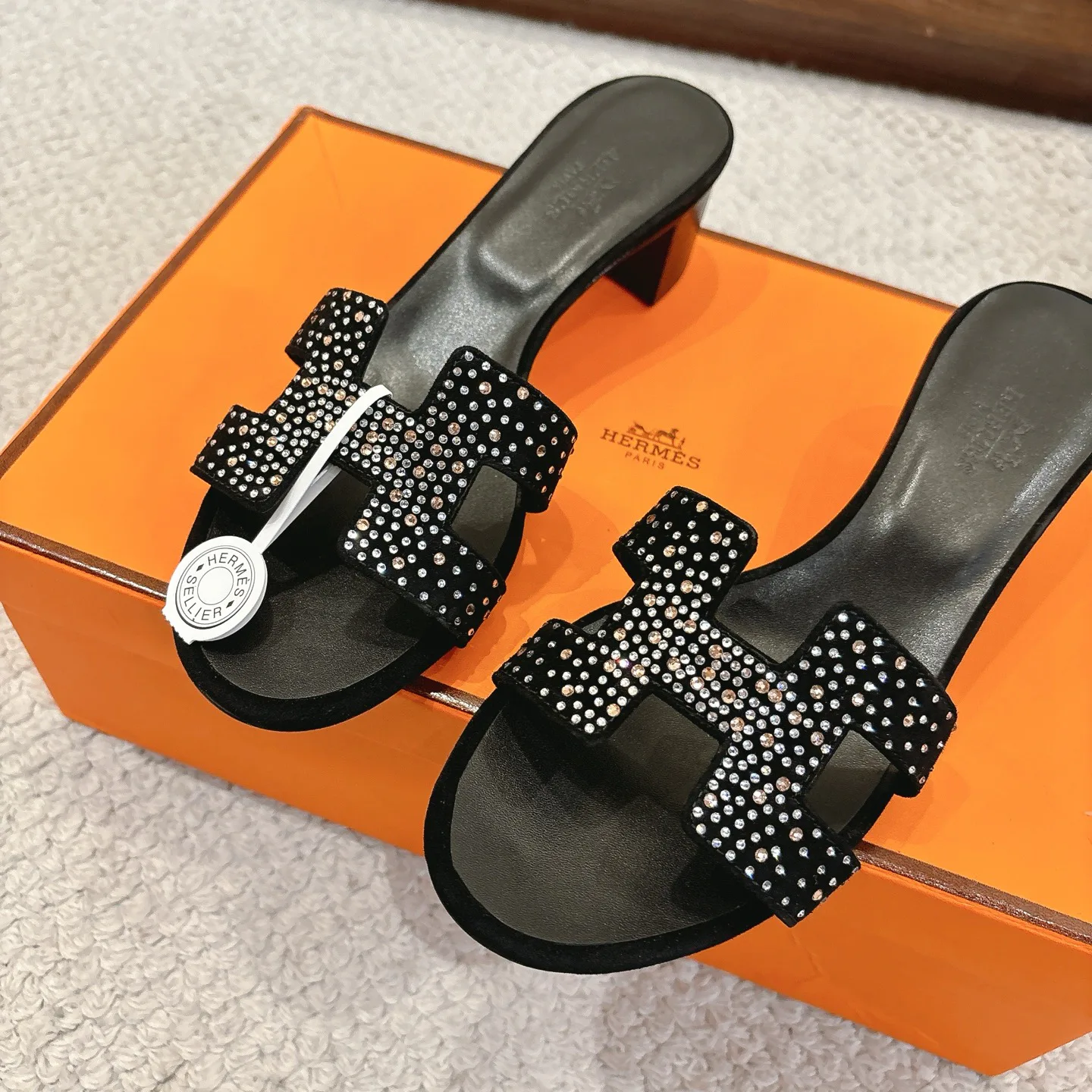 Шлепанцы Женские Hermes 11245946