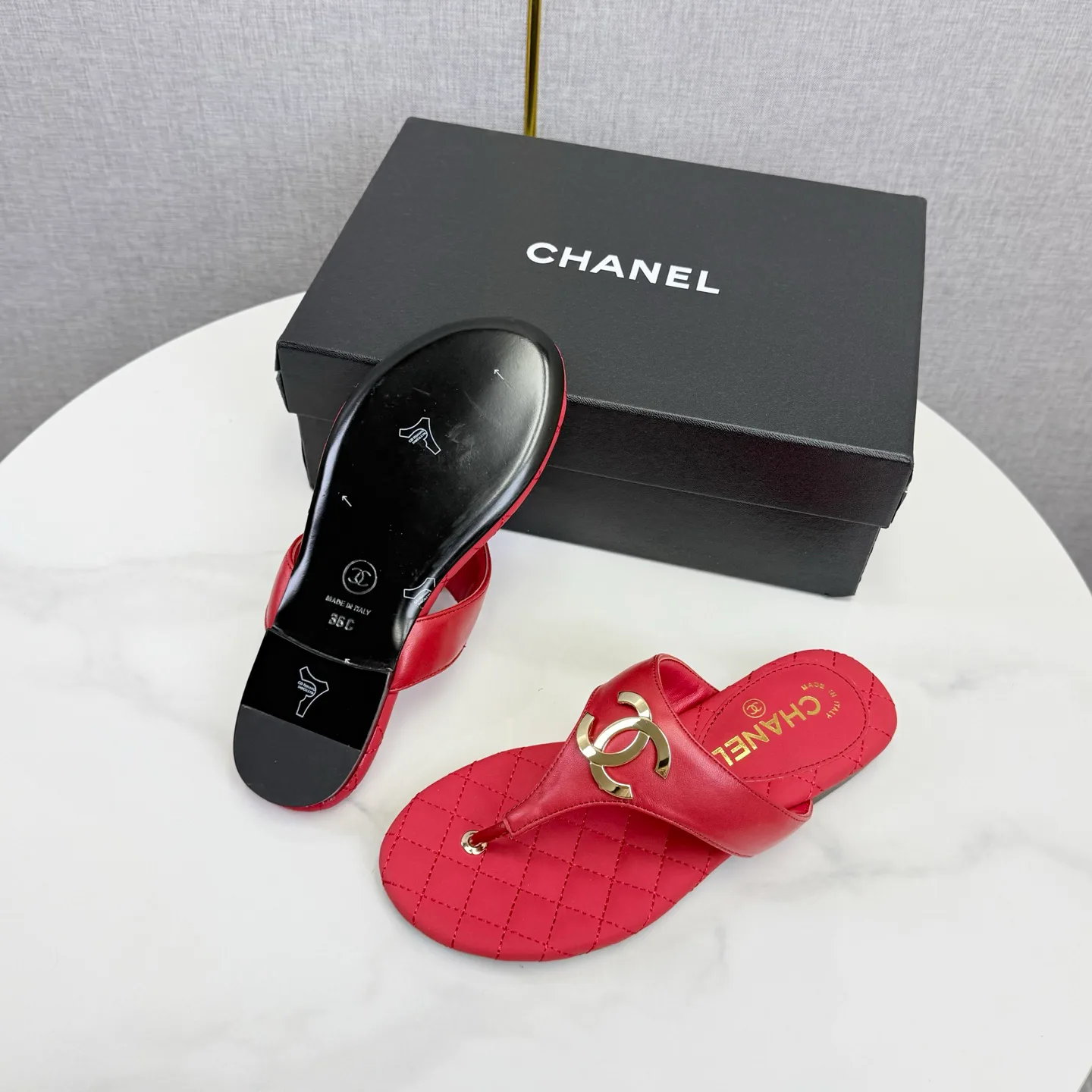 Шлепанцы Женские Chanel 5163206
