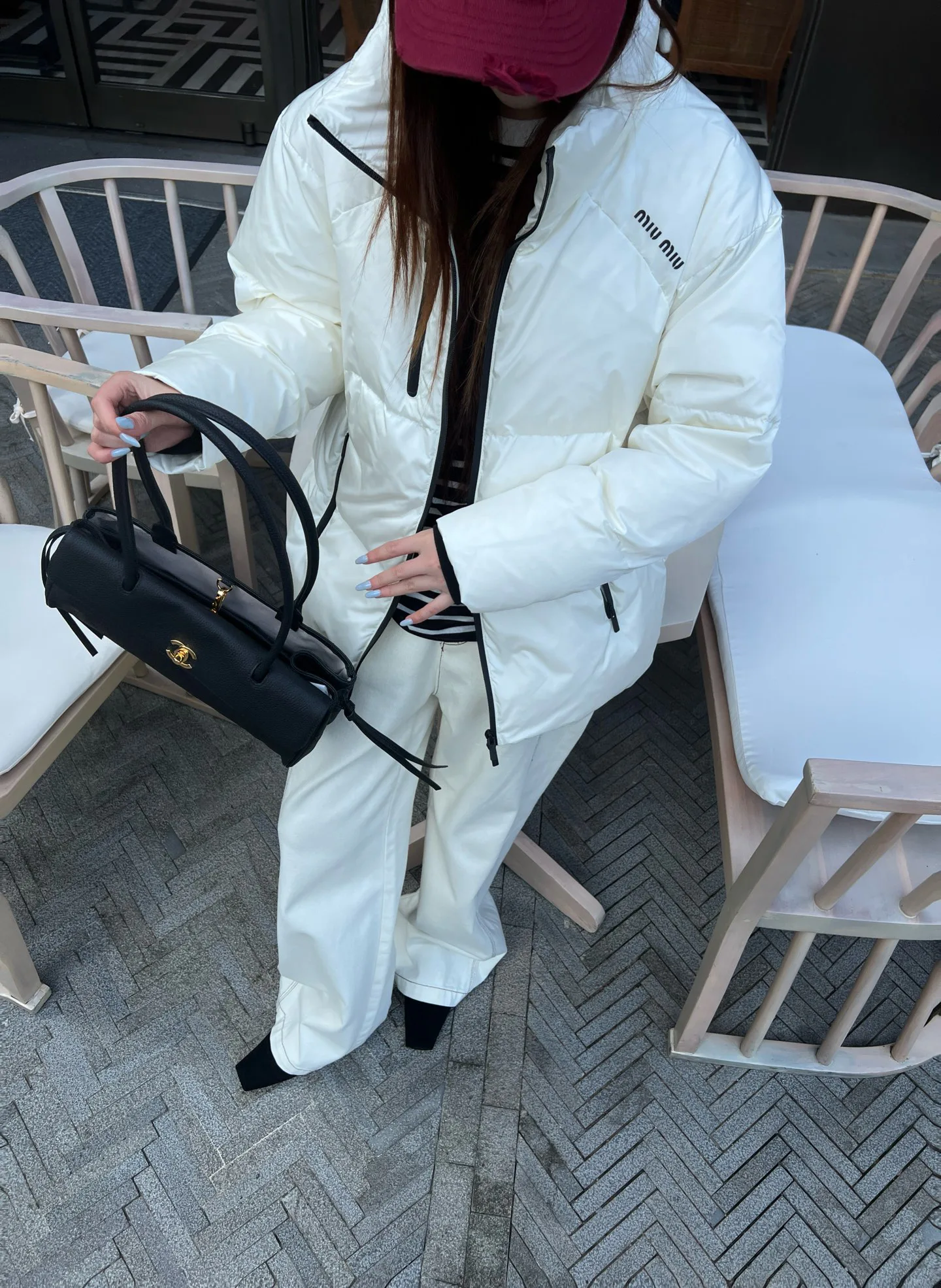 Куртки И Пуховики Женские Miu Miu 18108729