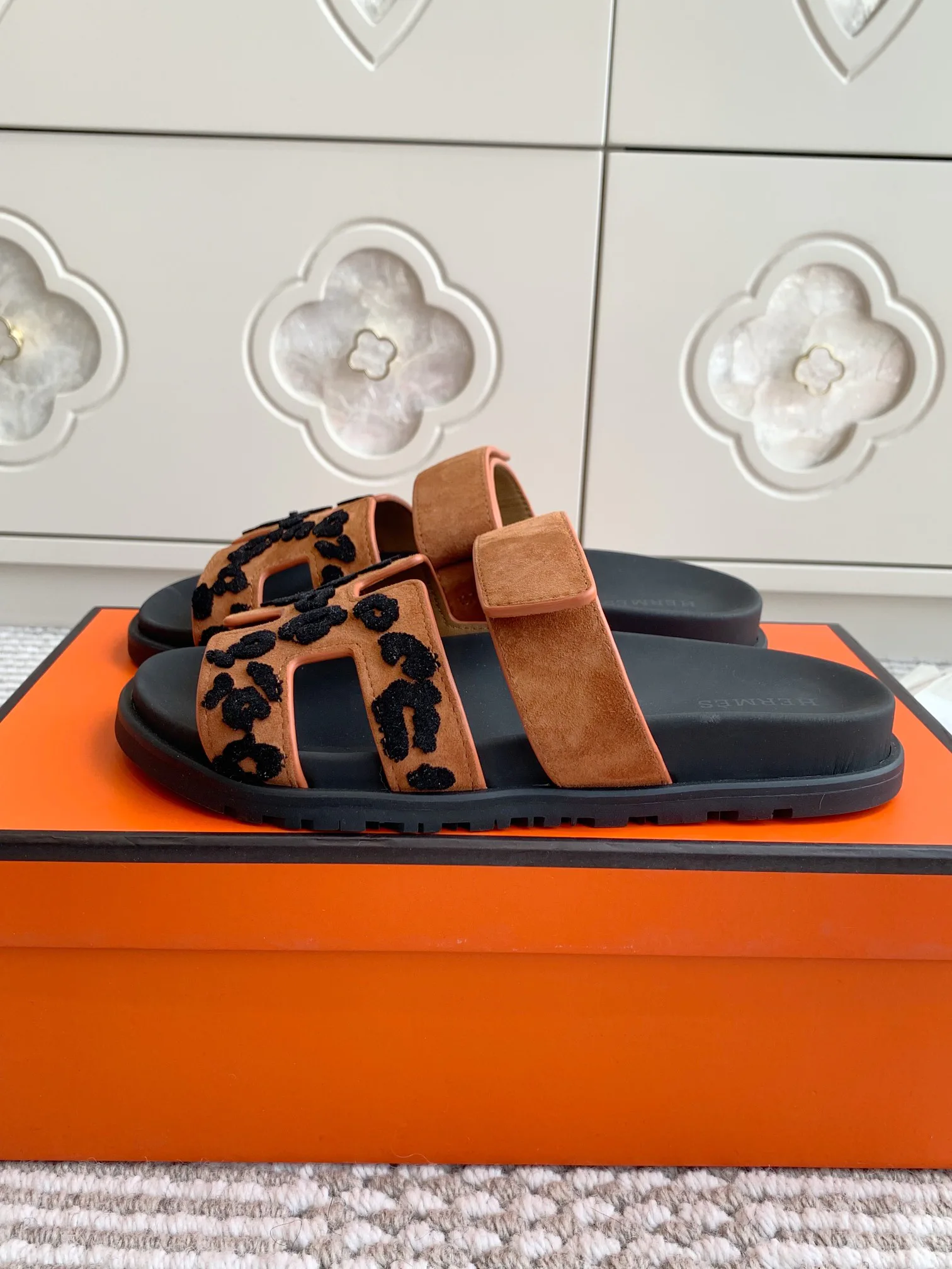 Шлепанцы Женские Hermes 10320