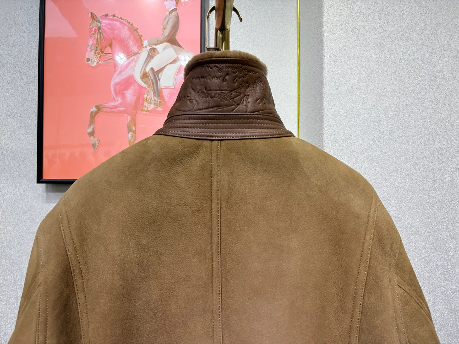 Кожаные Куртки И Дублёнки Мужские Berluti 1249515