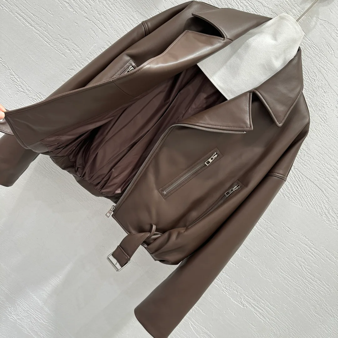 Кожаные Куртки И Дублёнки Женские Loewe 1805954