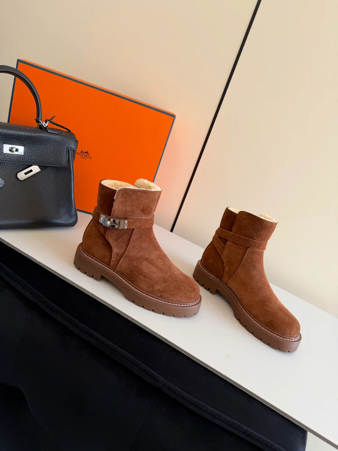 Ботинки Женские Hermes 1258493