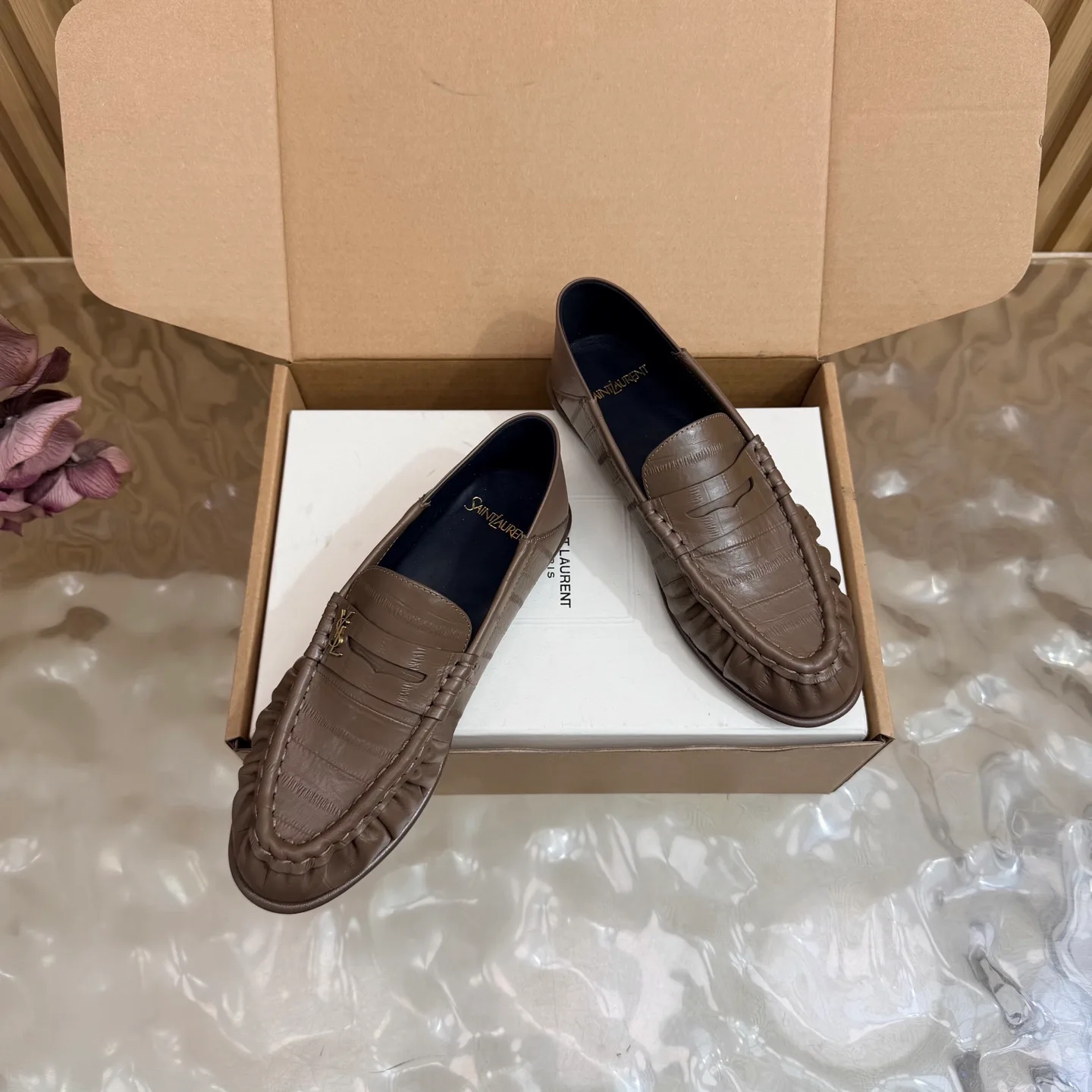 Лоферы И Мокасины Женские Saint Laurent 18062369