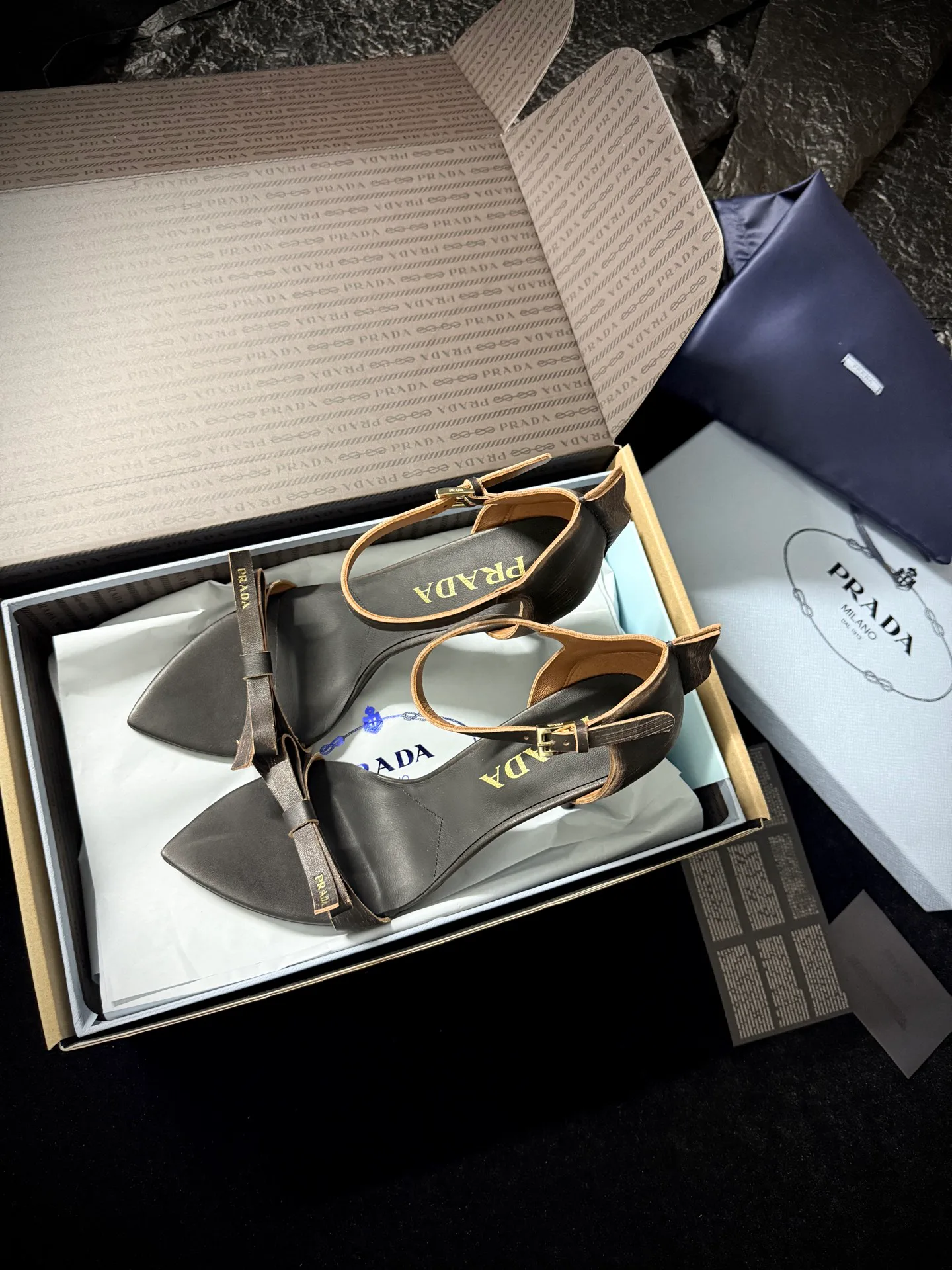 Сандалии Женские Prada 2672065