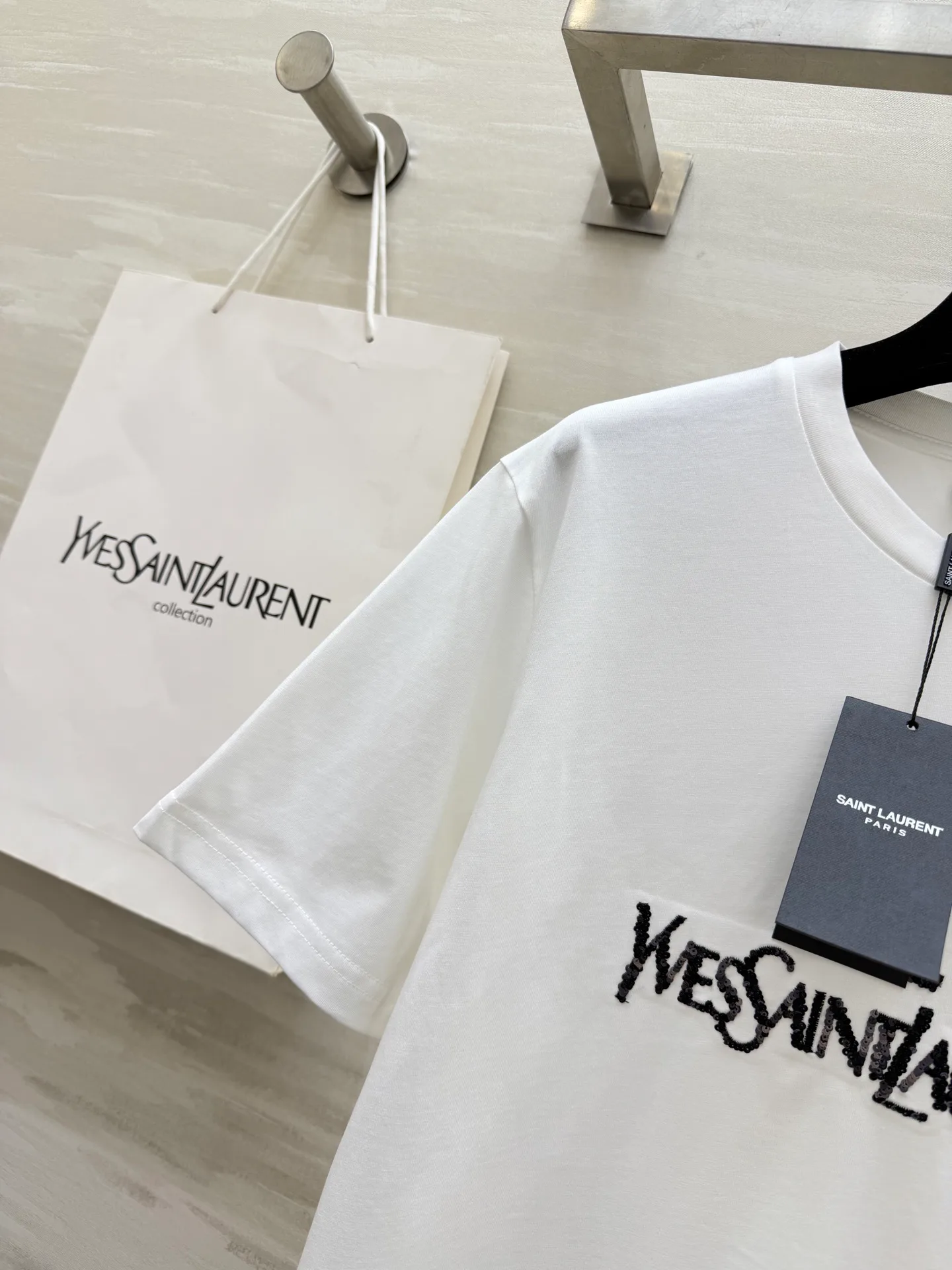 Футболки Женские Saint Laurent 6049161