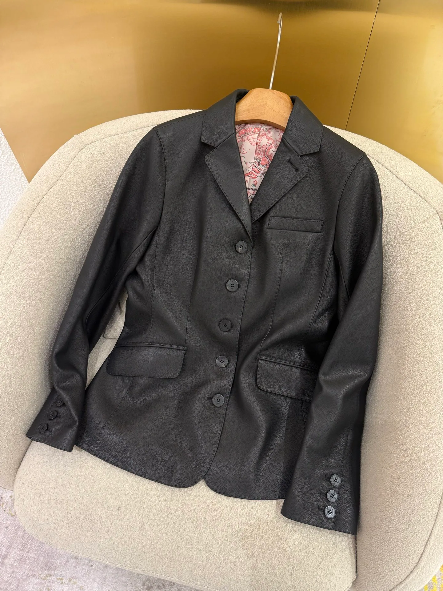 Кожаные Куртки И Дублёнки Женские Hermes 18172766