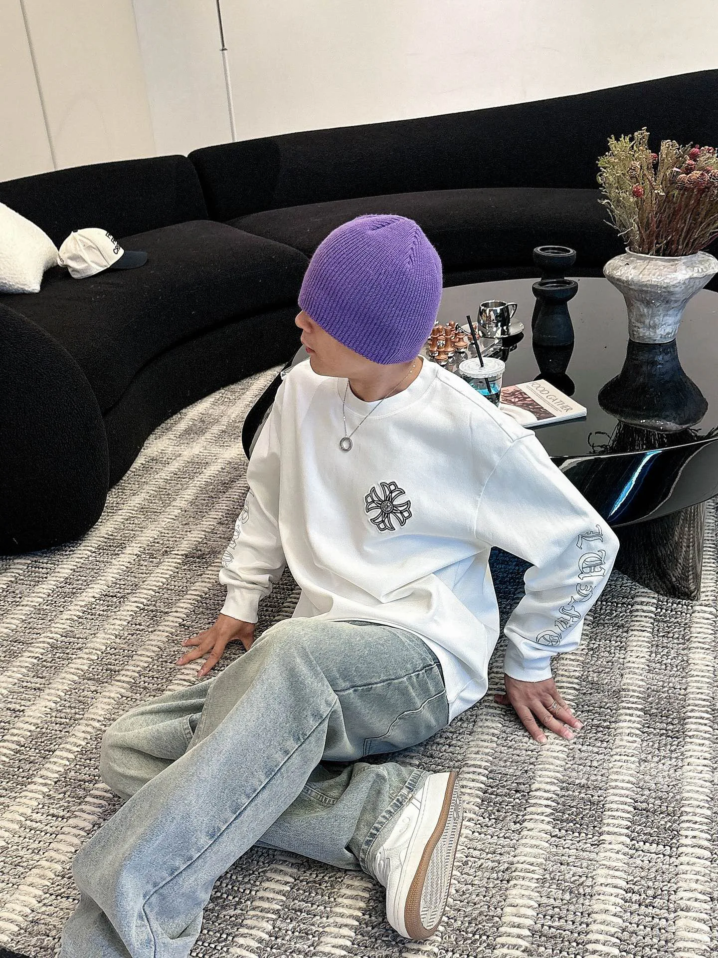 Свитшоты И Худи Мужские Chrome Hearts 787548