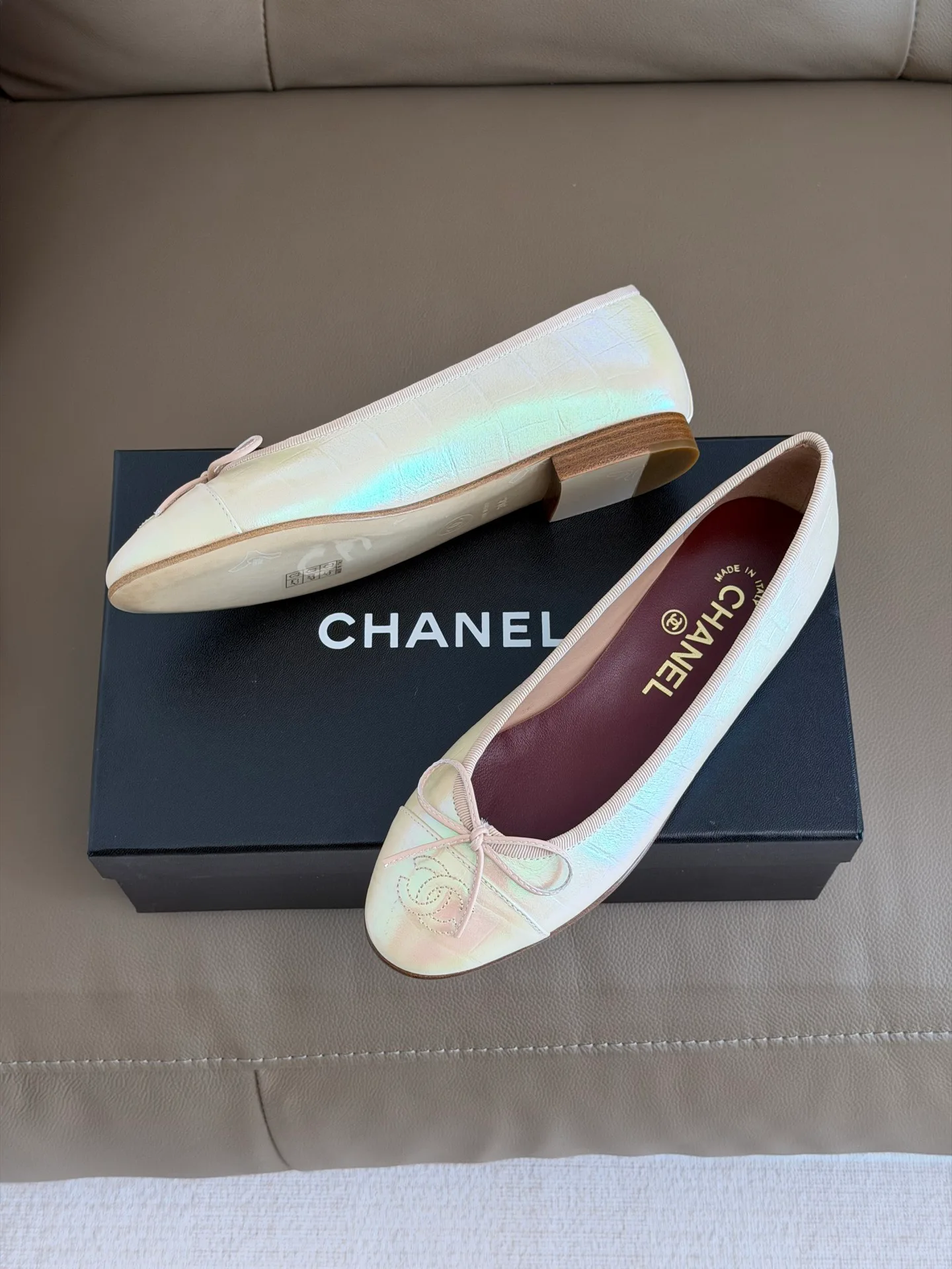 Балетки Женские Chanel 19766306