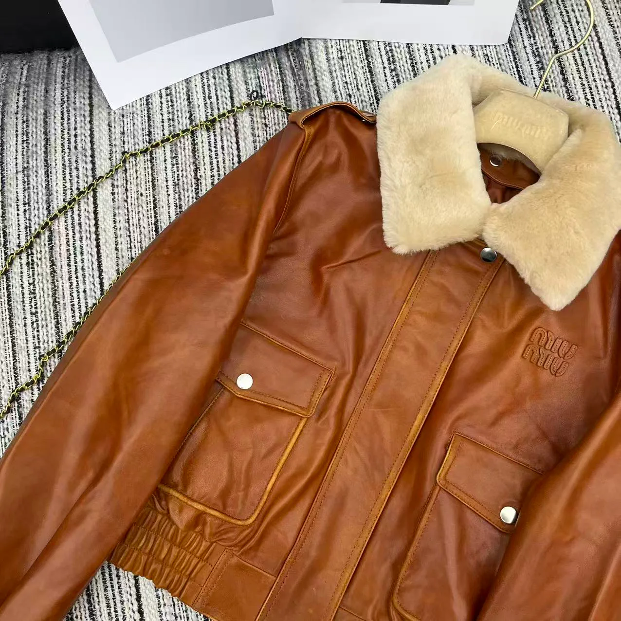 Куртки И Пуховики Женские Miu Miu 130493