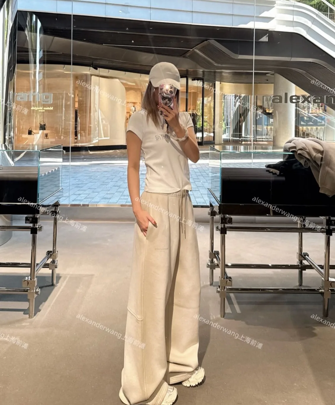 Брюки Женские Alexander Wang 461554