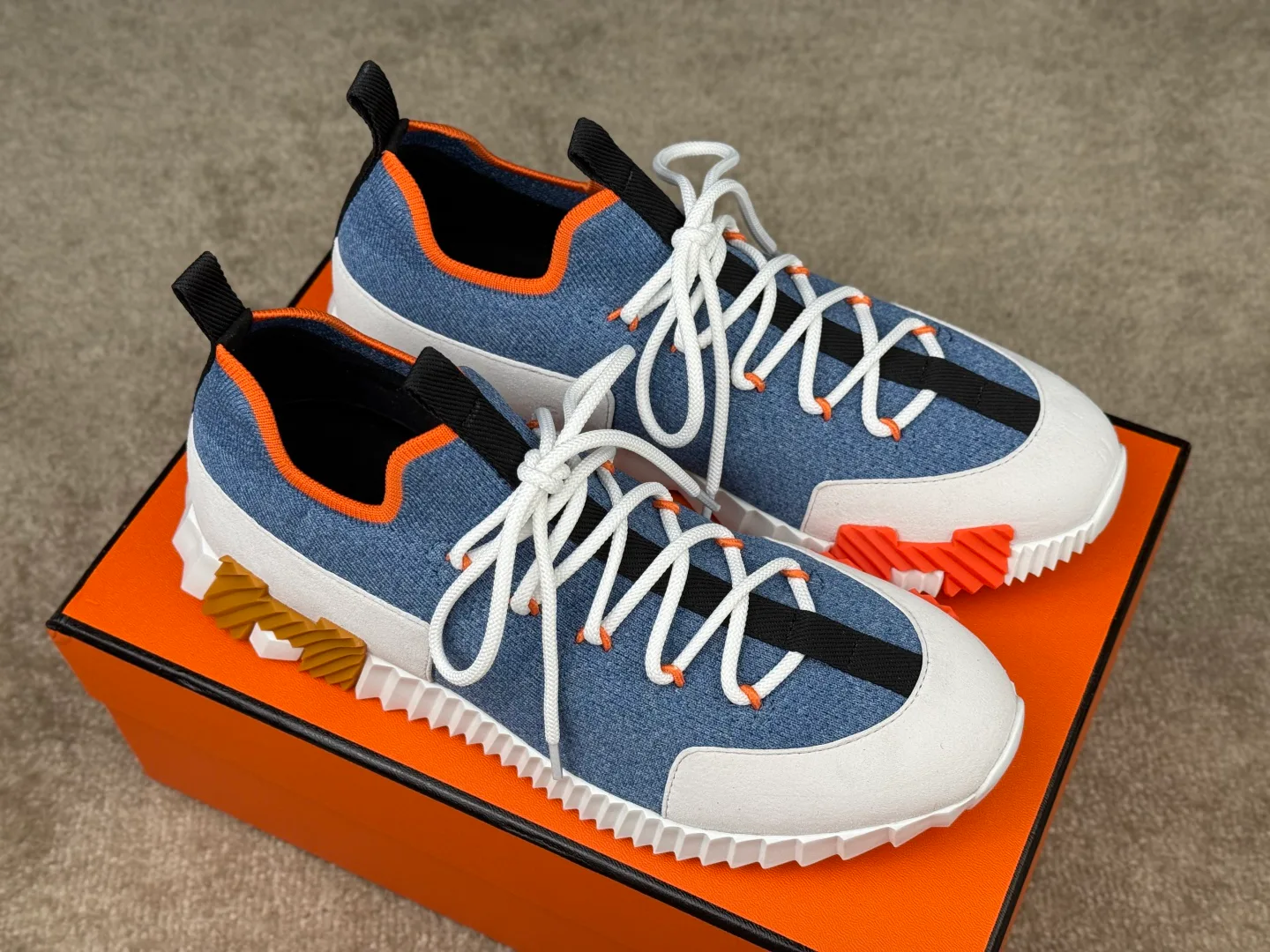 Кроссовки Мужские Hermes 72587