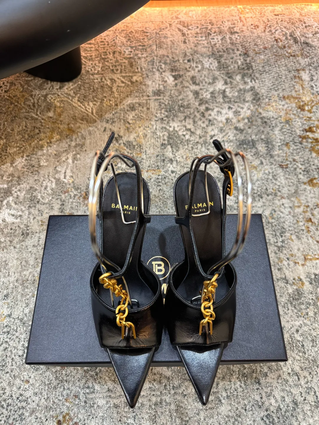 Босоножки Женские Balmain 9499288