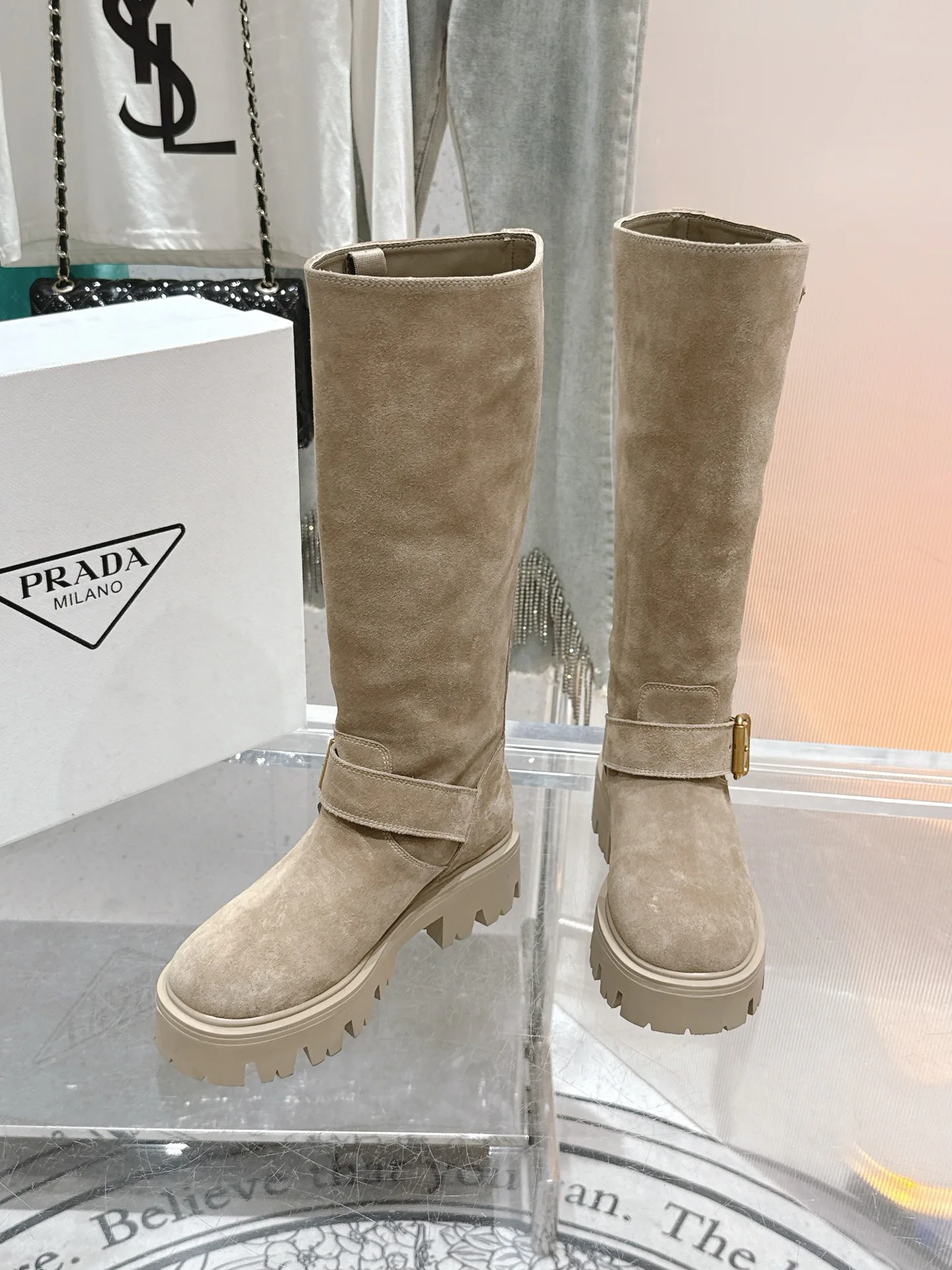 Сапоги Женские Prada 18703104