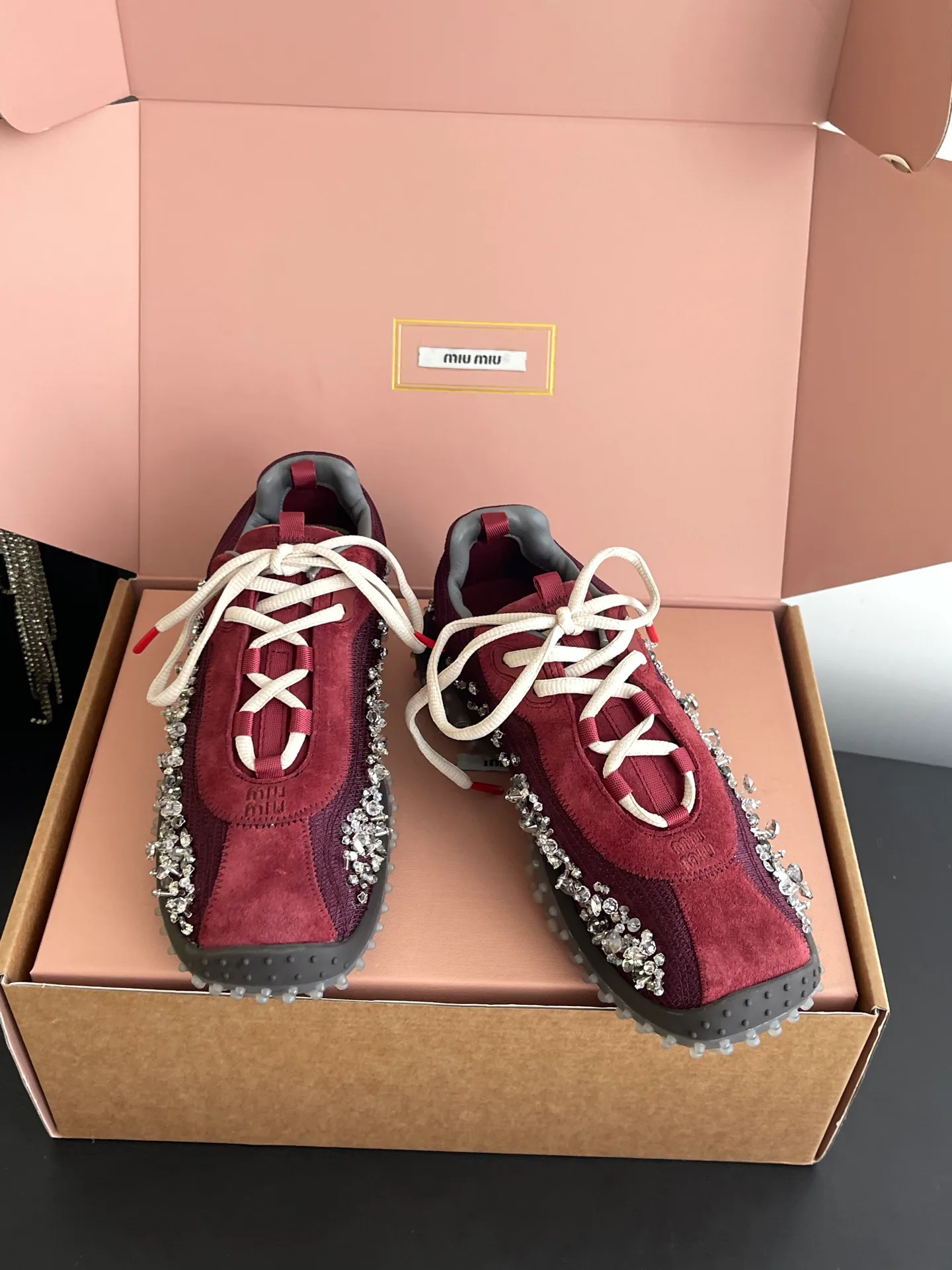 Кроссовки Женские Miu Miu 17554329