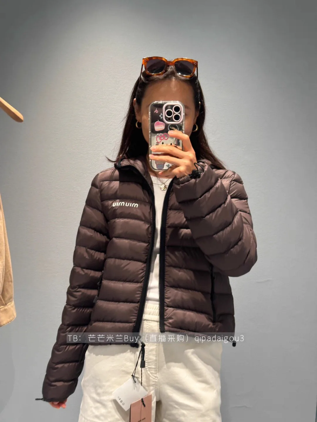 Куртки И Пуховики Женские Miu Miu 18334574