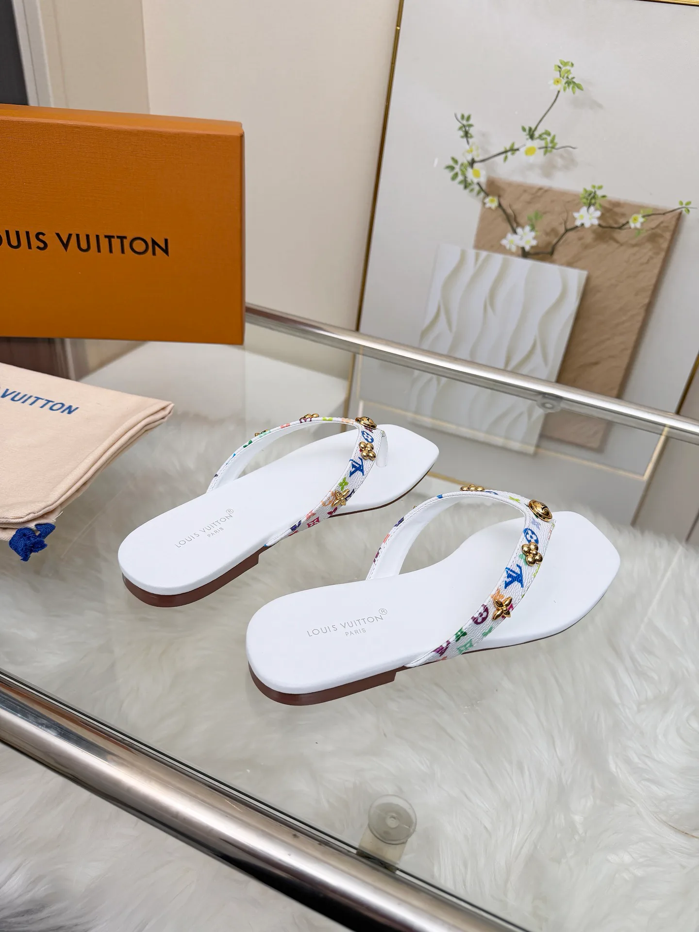 Шлепанцы Женские Louis Vuitton 13253489